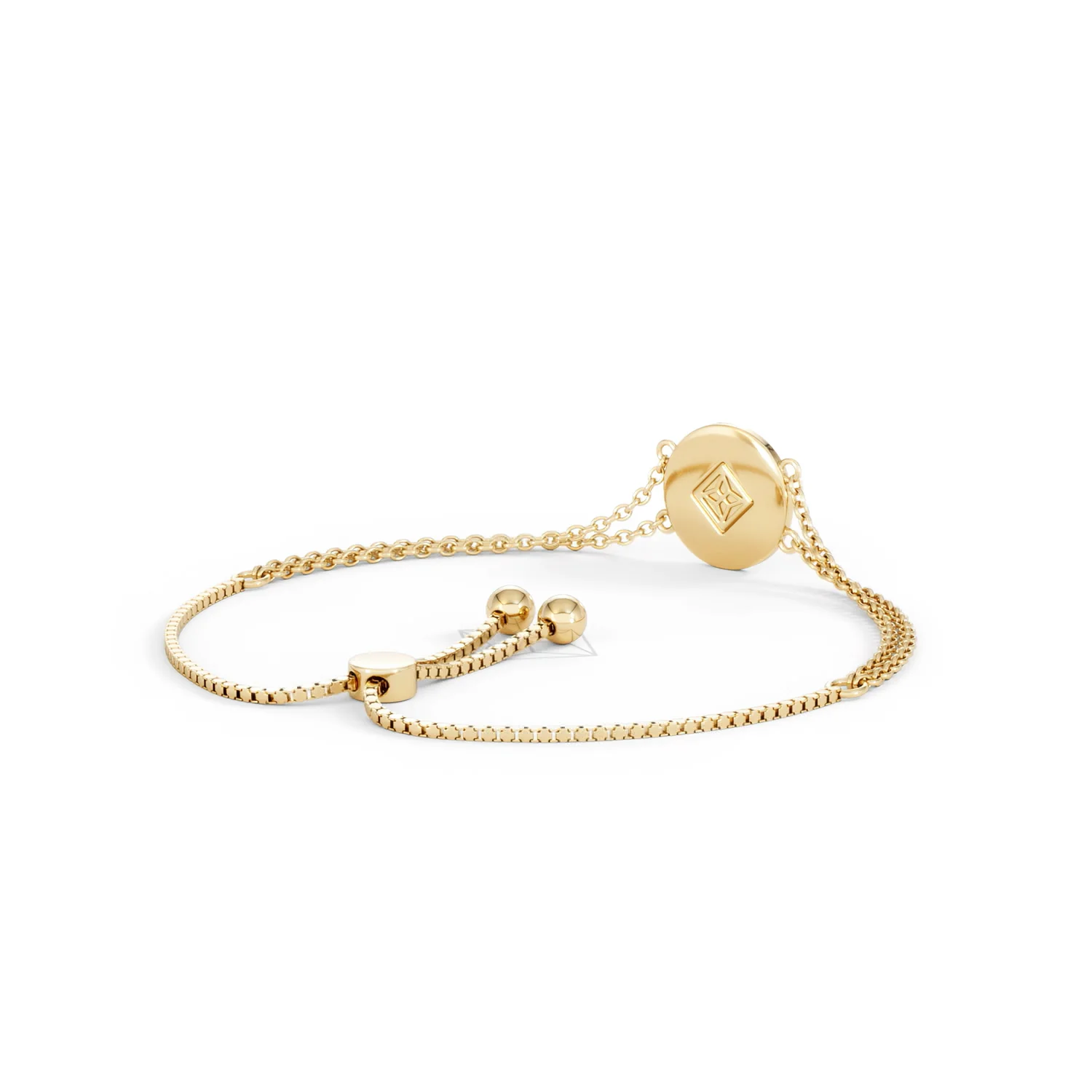 Astrology Leo 0.07ct Lab Grown Diamond Adjustable Medallion Bracelet 18K Gold Vermeil - Image 41
