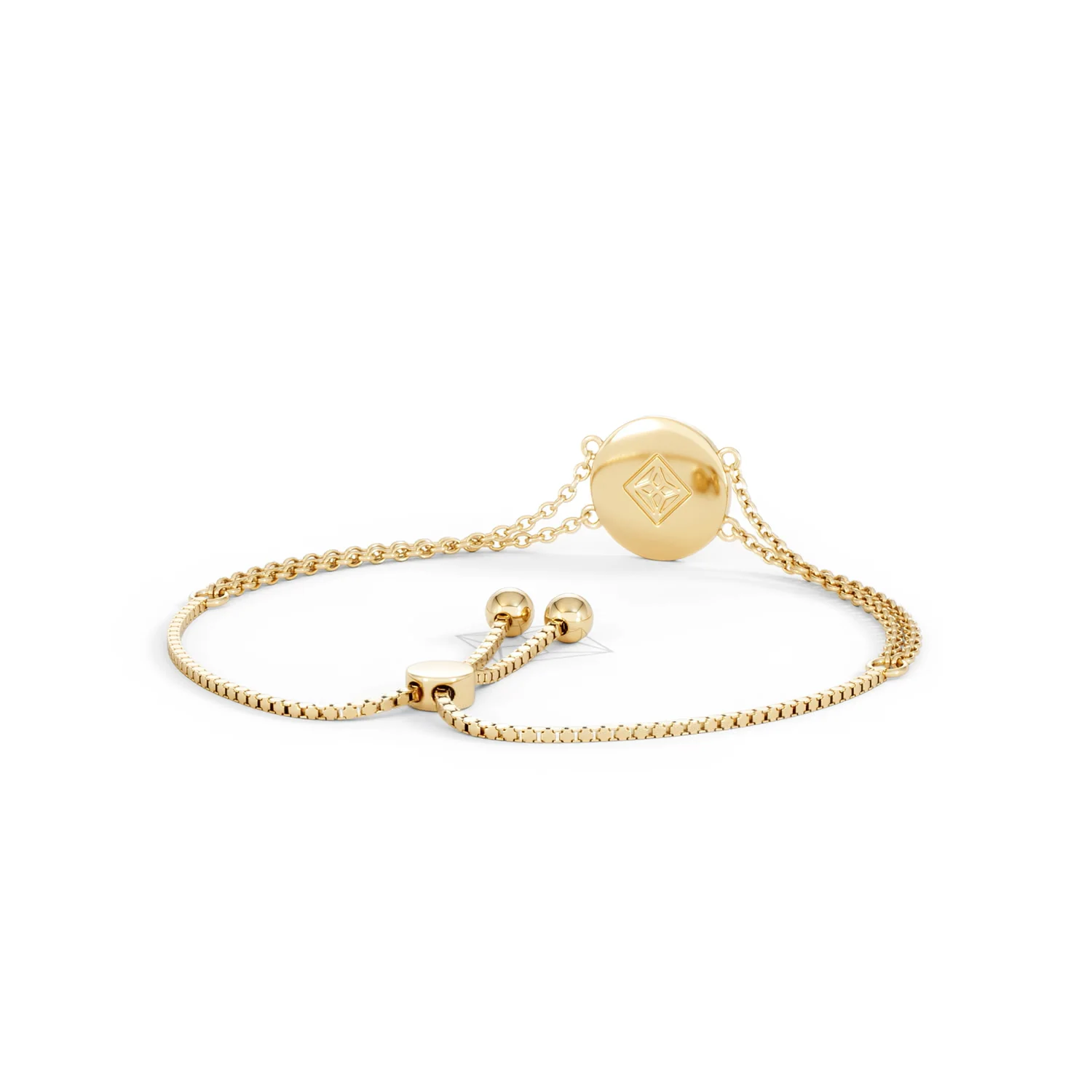 Astrology Sagittarius 0.07ct Lab Grown Diamond Adjustable Medallion Bracelet 18K Gold Vermeil - Image 44