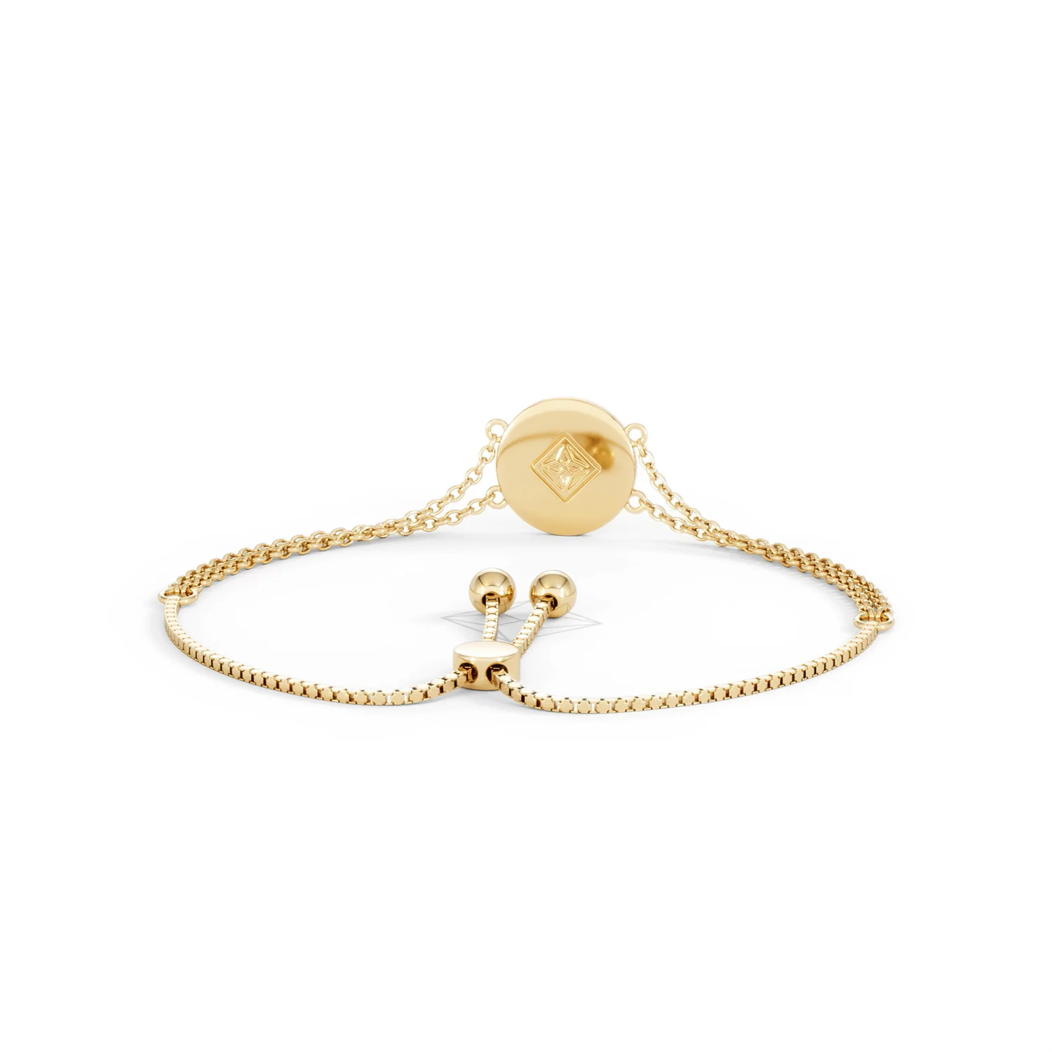 Astrology Sagittarius 0.07ct Lab Grown Diamond Adjustable Medallion Bracelet 18K Gold Vermeil - Image 47