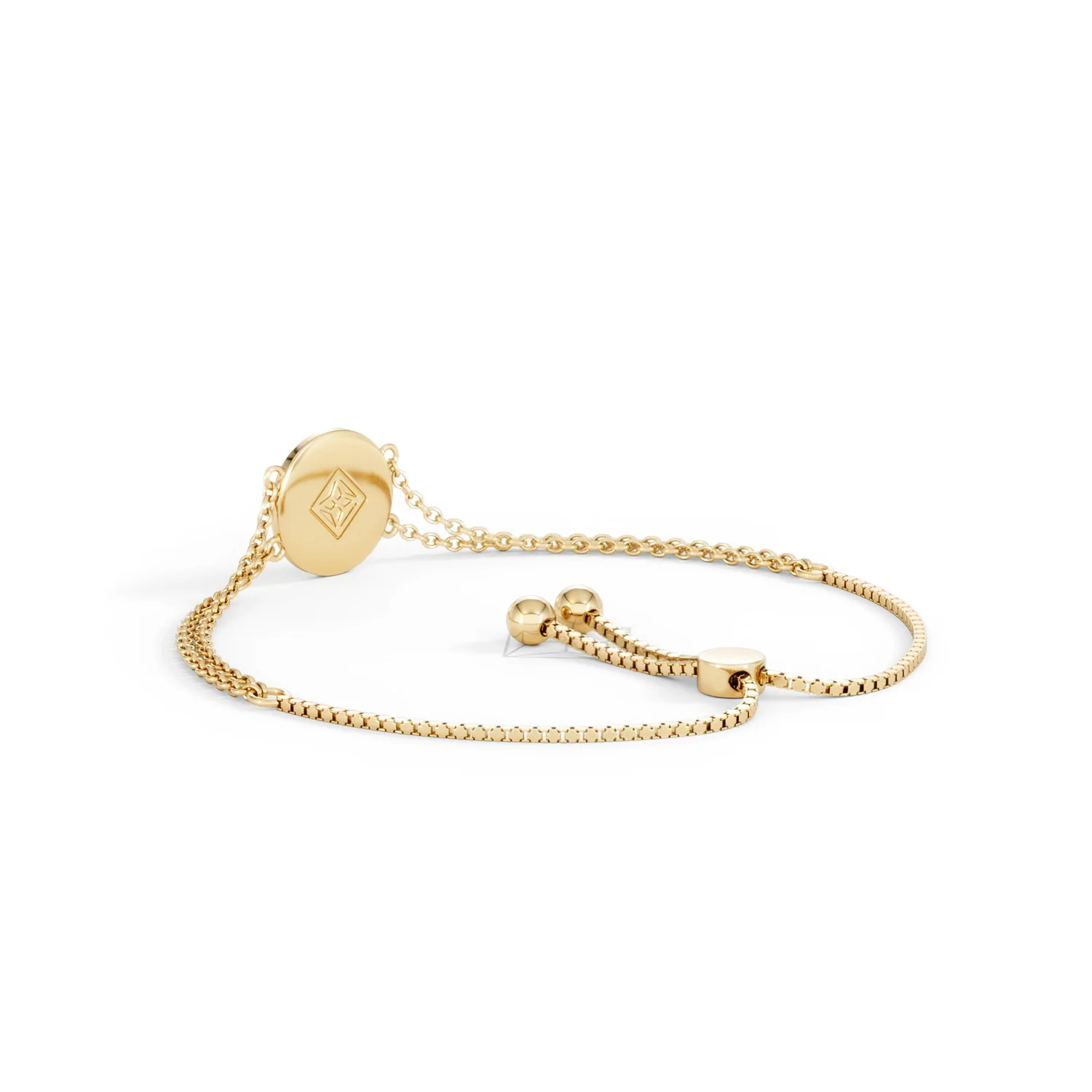 Astrology Sagittarius 0.07ct Lab Grown Diamond Adjustable Medallion Bracelet 18K Gold Vermeil - Image 58