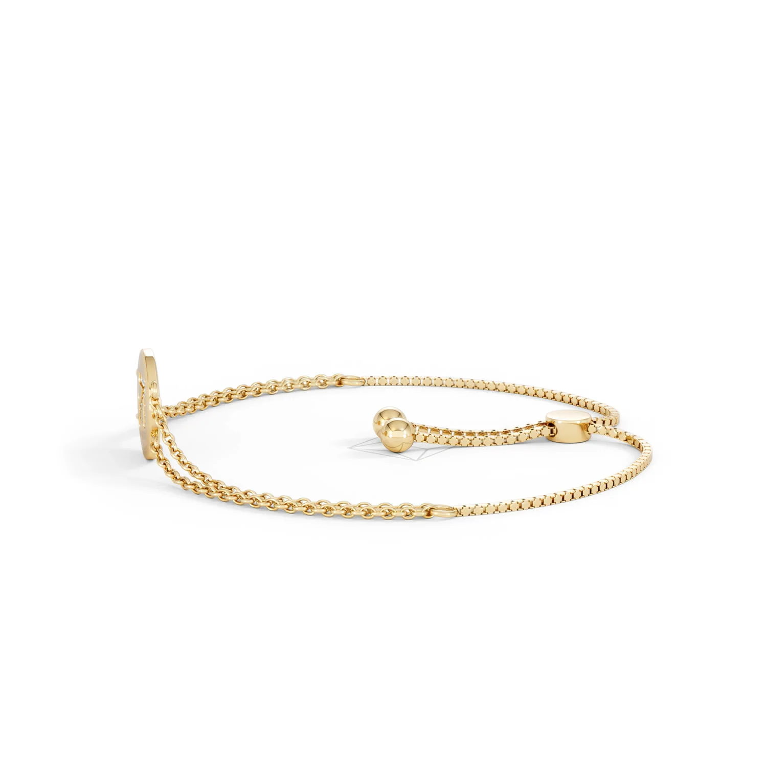 Astrology Sagittarius 0.07ct Lab Grown Diamond Adjustable Medallion Bracelet 18K Gold Vermeil - Image 71