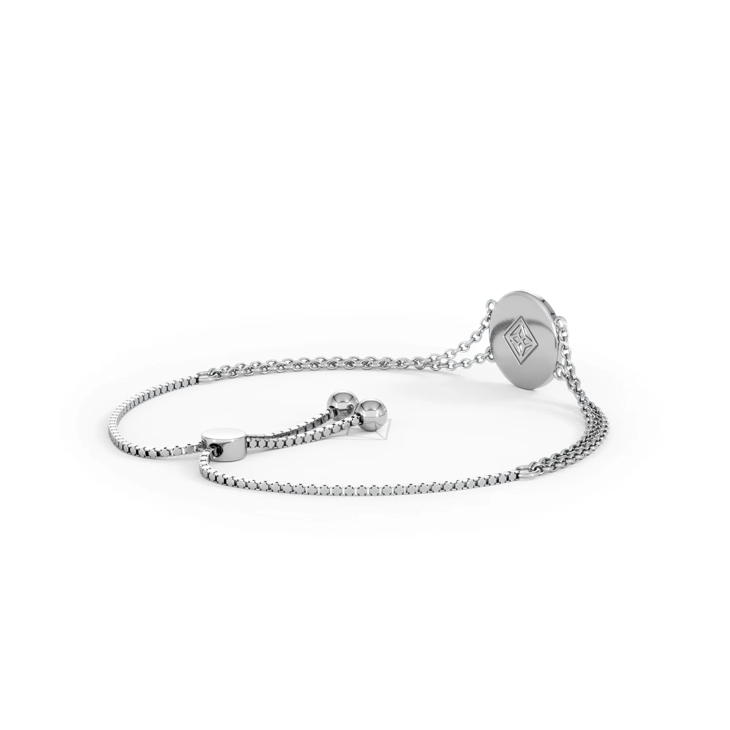 Astrology Sagittarius 0.07ct Lab Grown Diamond Adjustable Medallion Bracelet Sterling Silver - Image 38
