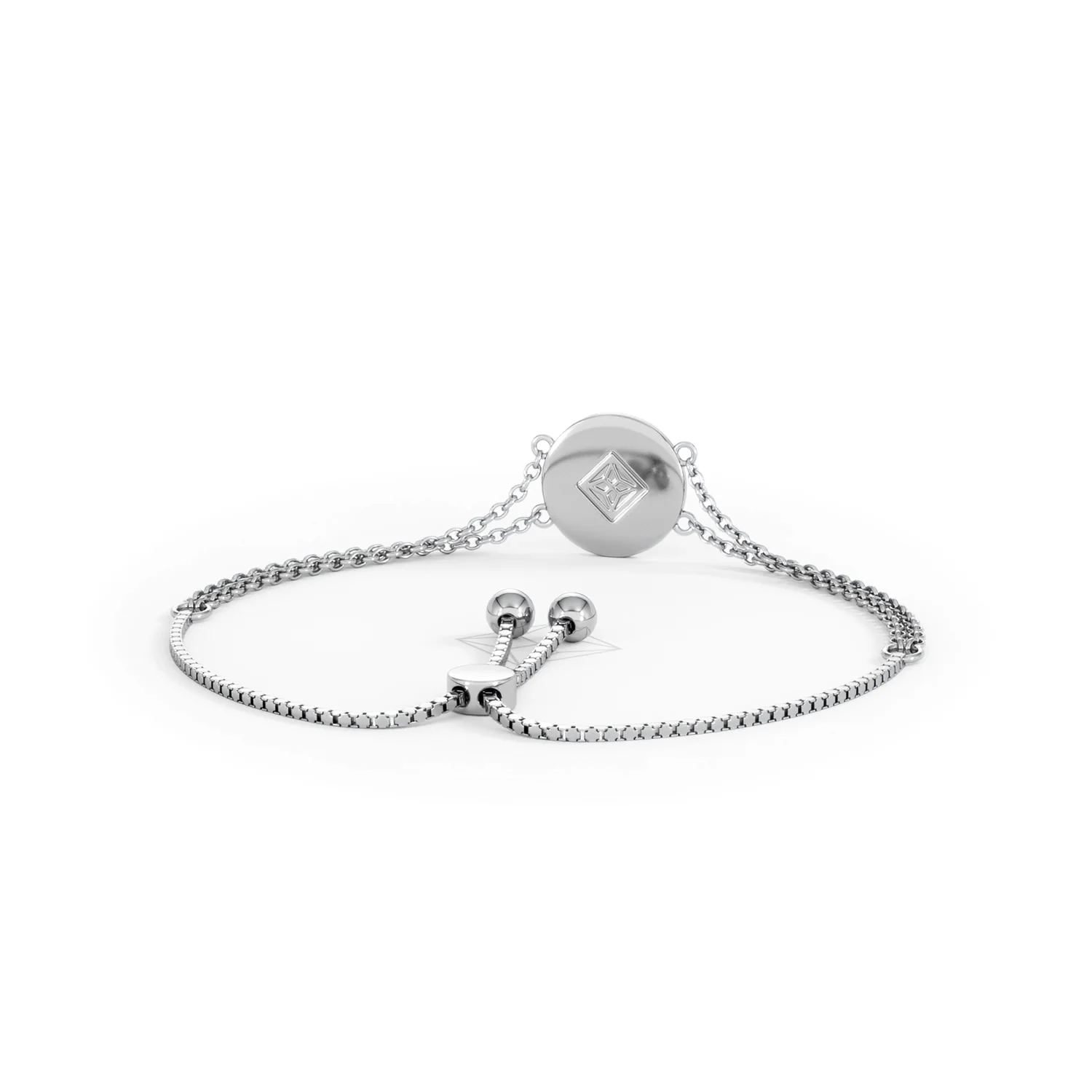 Astrology Sagittarius 0.07ct Lab Grown Diamond Adjustable Medallion Bracelet Sterling Silver - Image 46