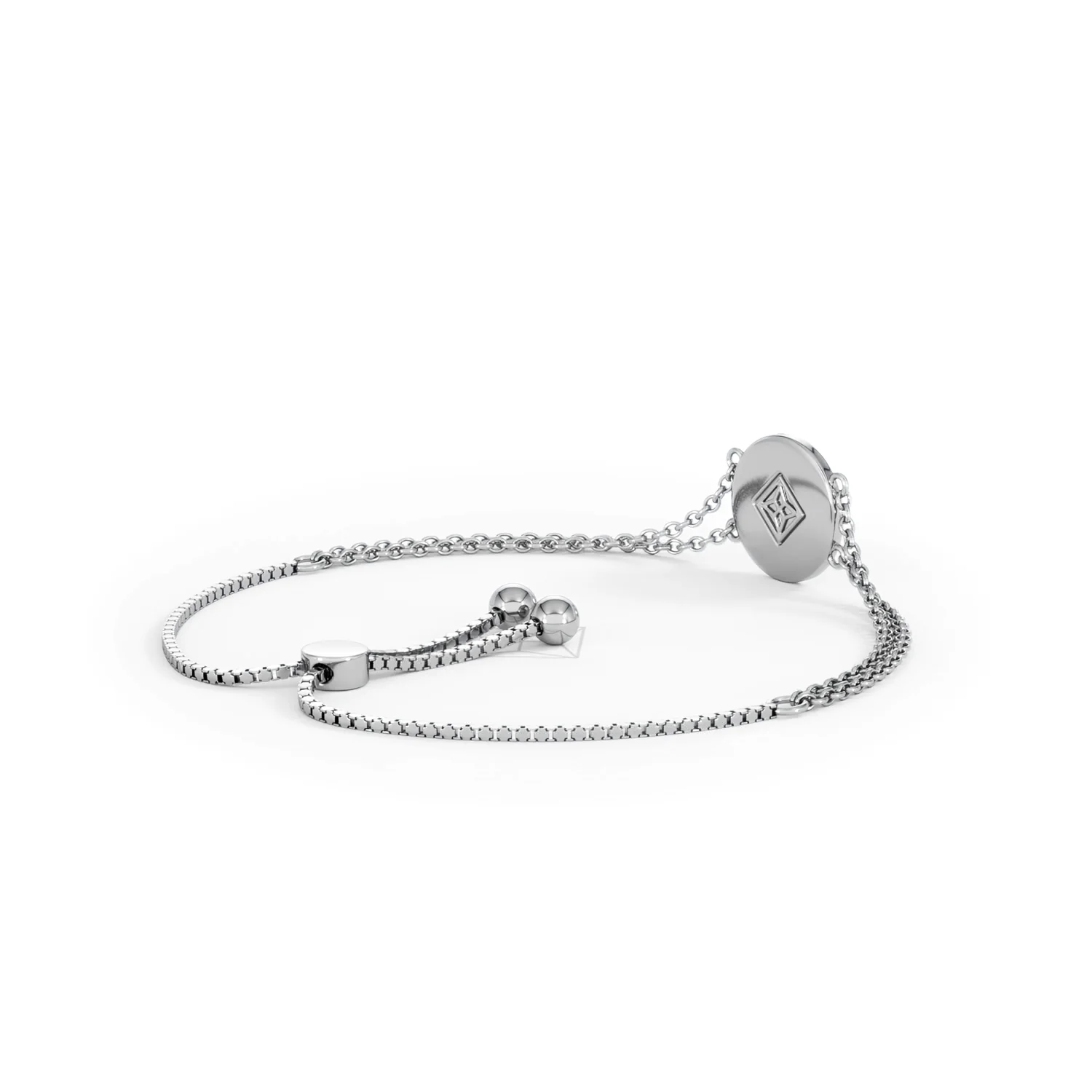 Astrology Scorpio 0.07ct Lab Grown Diamond Adjustable Medallion Bracelet Sterling Silver - Image 38