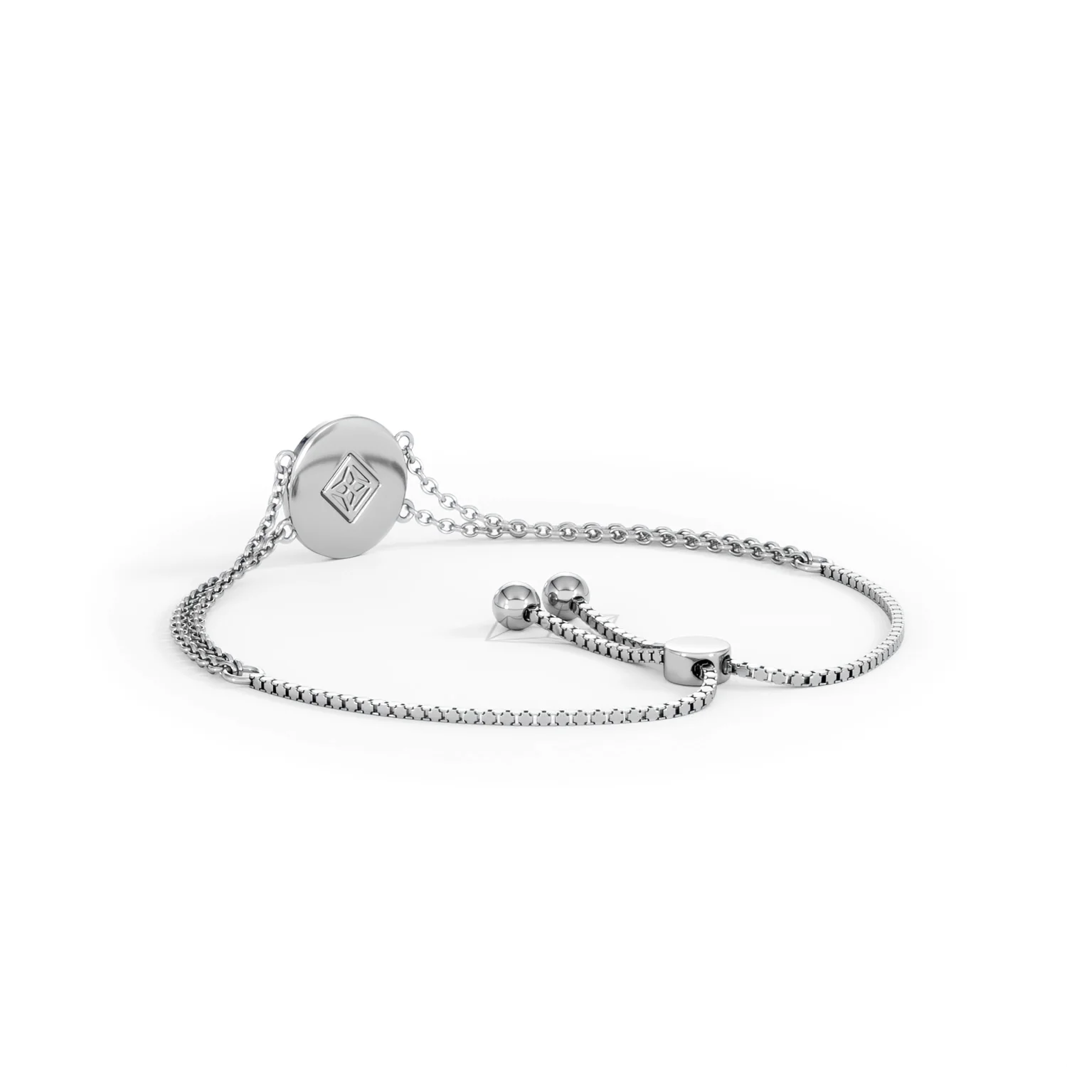 Astrology Scorpio 0.07ct Lab Grown Diamond Adjustable Medallion Bracelet Sterling Silver - Image 57
