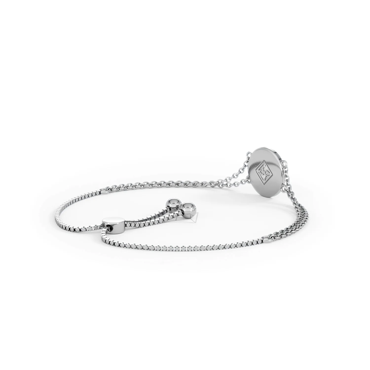 Astrology Taurus 0.07ct Lab Grown Diamond Adjustable Medallion Bracelet Sterling Silver - Image 38