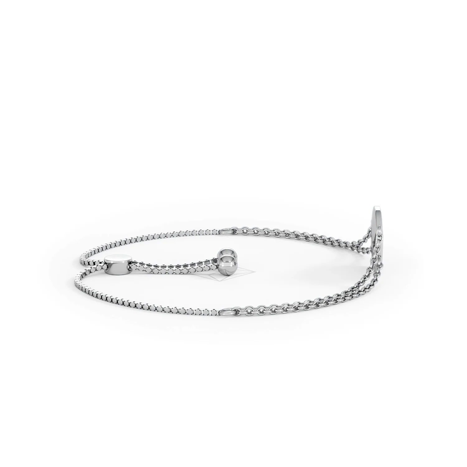 Astrology Virgo 0.07ct Lab Grown Diamond Adjustable Medallion Bracelet Sterling Silver - Image 29