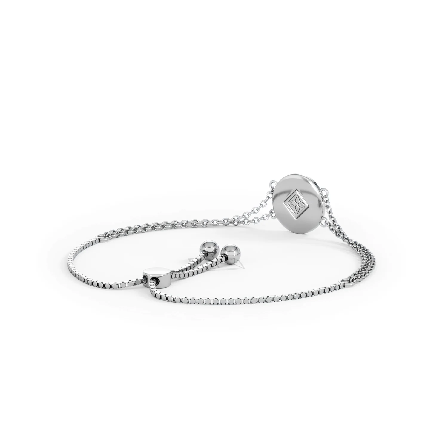 Astrology Virgo 0.07ct Lab Grown Diamond Adjustable Medallion Bracelet Sterling Silver - Image 41