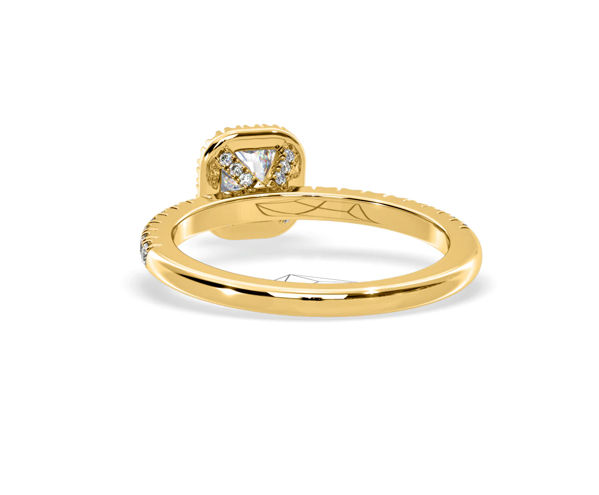 Beatrice GIA Diamond Halo Engagement Ring in 18K Gold 1.25ct G/SI2 - Image 124