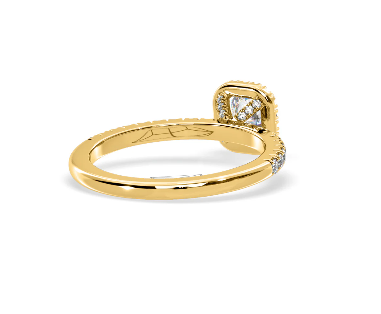 Beatrice GIA Diamond Halo Engagement Ring in 18K Gold 1.25ct G/SI2 - Image 134