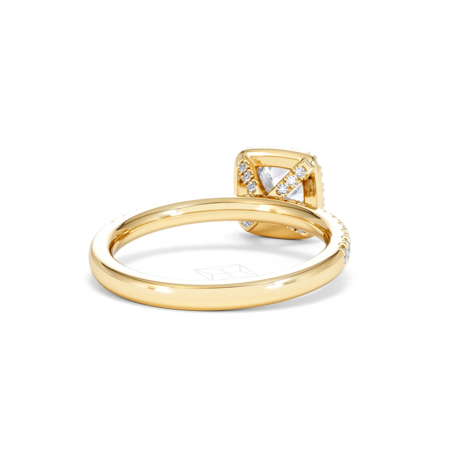 Beatrice GIA Diamond Halo Engagement Ring in 18K Gold 1.25ct G/SI2 - Image 43