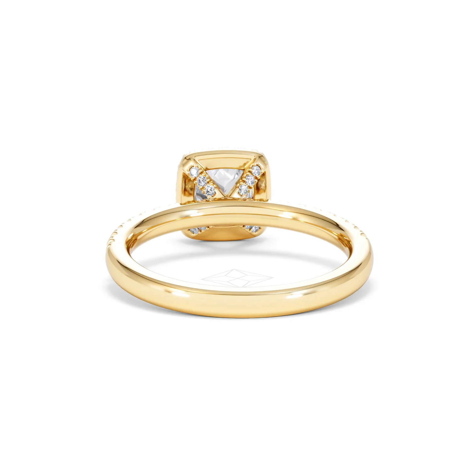Beatrice GIA Diamond Halo Engagement Ring in 18K Gold 1.25ct G/SI2 - Image 49