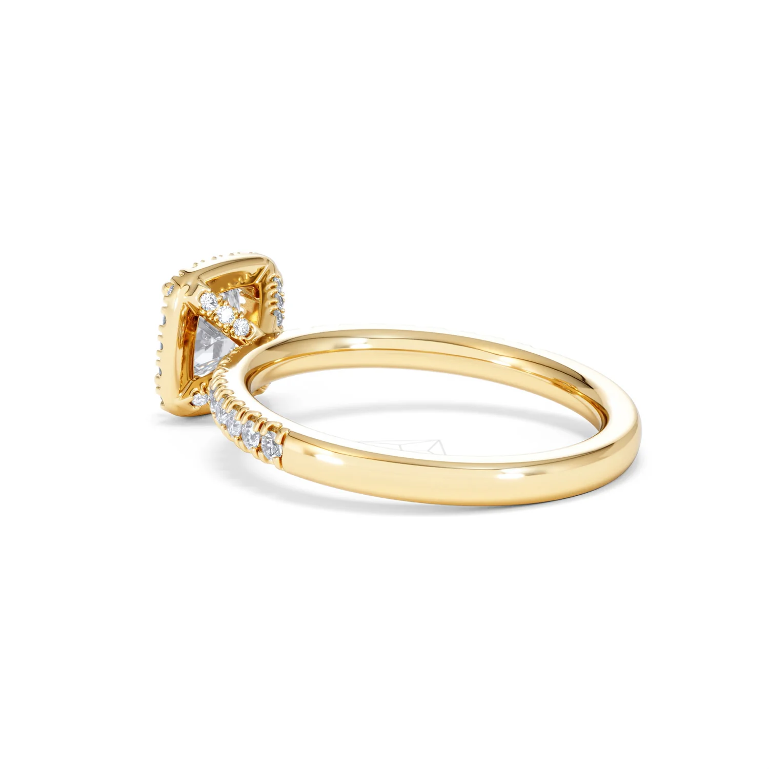 Beatrice GIA Diamond Halo Engagement Ring in 18K Gold 1.25ct G/SI2 - Image 59