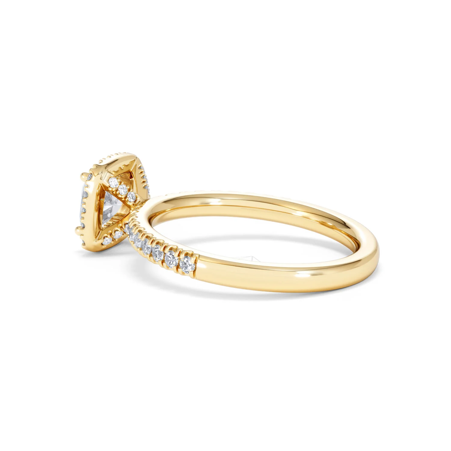 Beatrice GIA Diamond Halo Engagement Ring in 18K Gold 1.25ct G/SI2 - Image 62