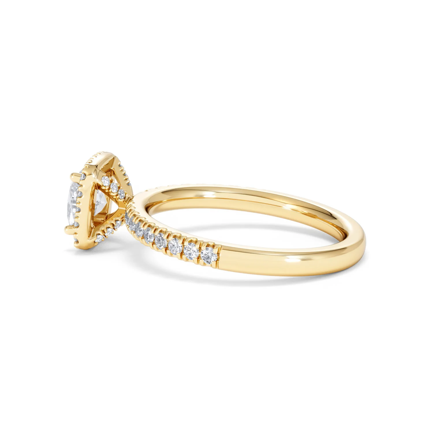 Beatrice GIA Diamond Halo Engagement Ring in 18K Gold 1.25ct G/SI2 - Image 65