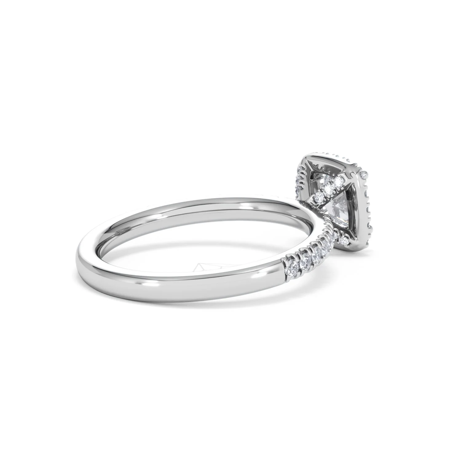 Beatrice GIA Diamond Halo Engagement Ring in Platinum 1.25ct G/SI2 - Image 36