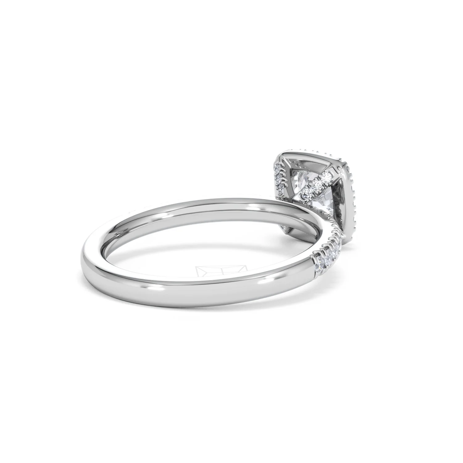 Beatrice GIA Diamond Halo Engagement Ring in Platinum 1.25ct G/SI2 - Image 39