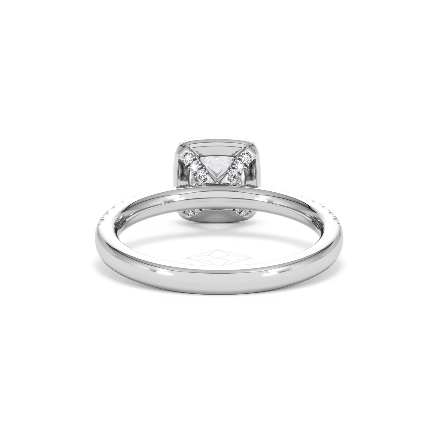Beatrice GIA Diamond Halo Engagement Ring in Platinum 1.25ct G/SI2 - Image 48