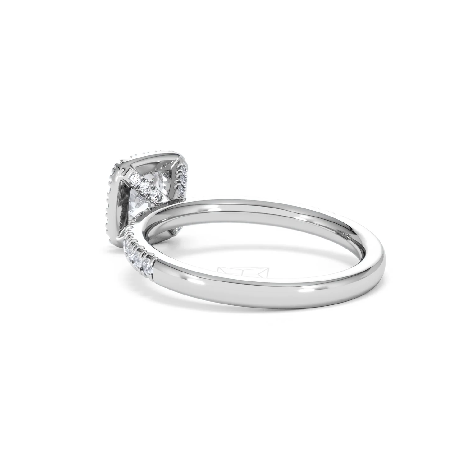 Beatrice GIA Diamond Halo Engagement Ring in Platinum 1.25ct G/SI2 - Image 57