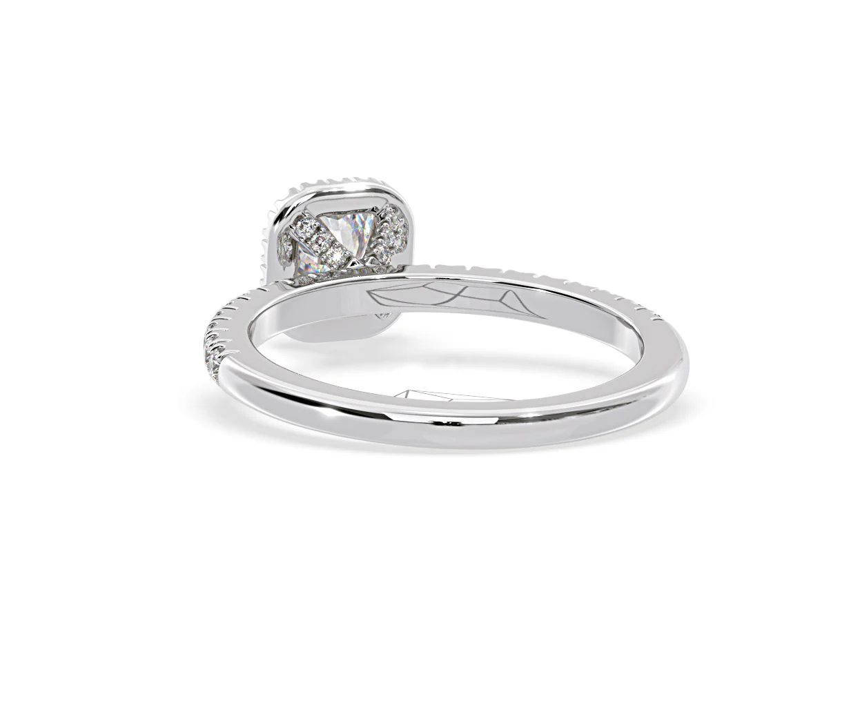 Beatrice GIA Diamond Halo Engagement Ring in Platinum 1.25ct G/VS1 - Image 42