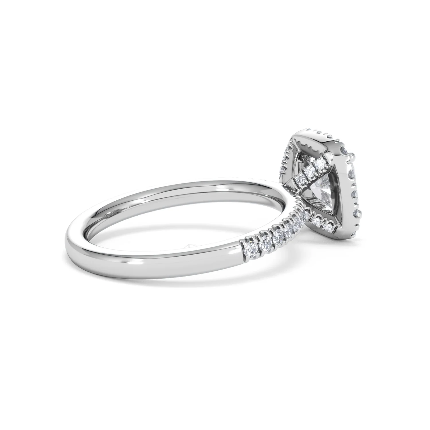 Beatrice GIA Diamond Halo Engagement Ring in Platinum 1.65ct G/VS2 - Image 34