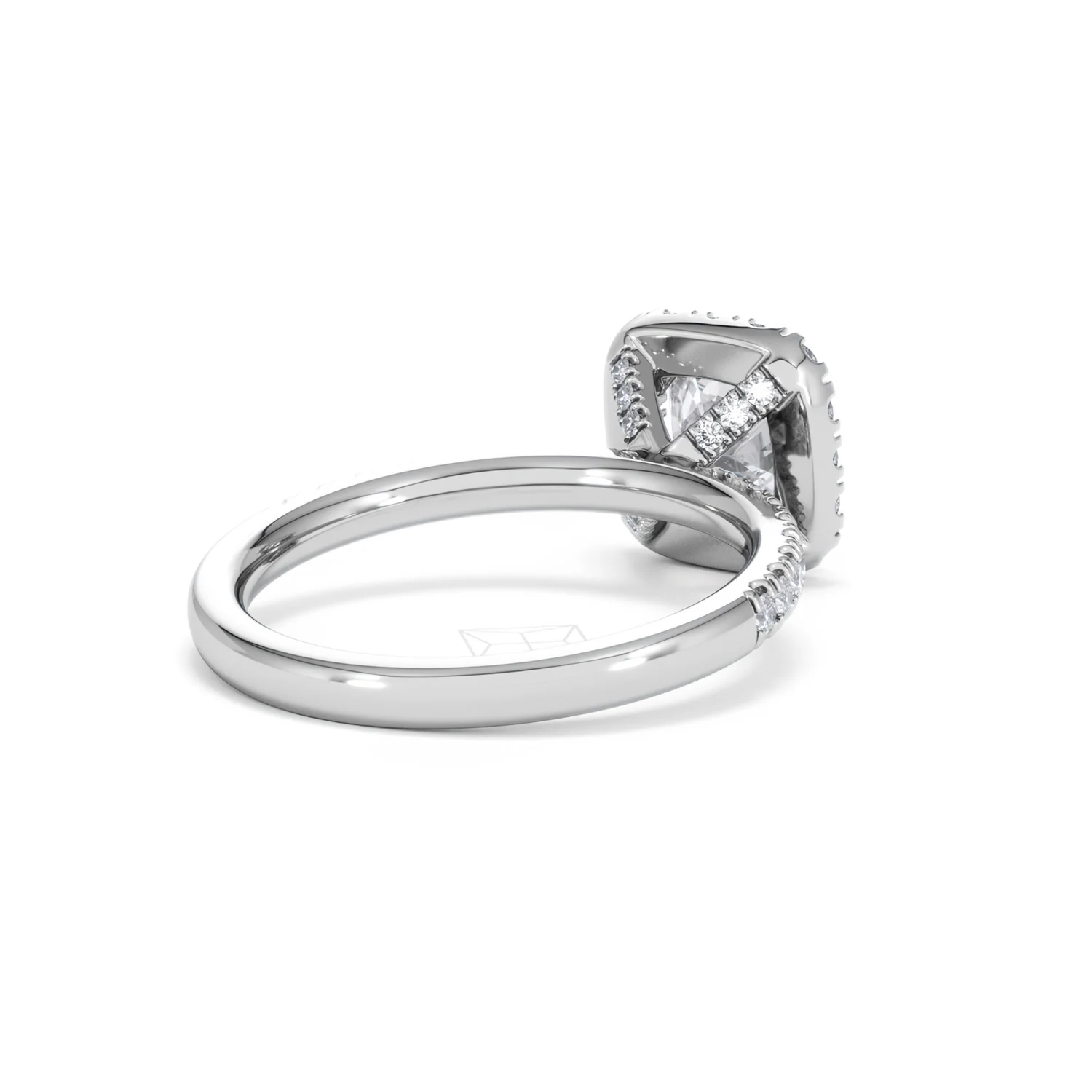 Beatrice GIA Diamond Halo Engagement Ring in Platinum 1.65ct G/VS2 - Image 40