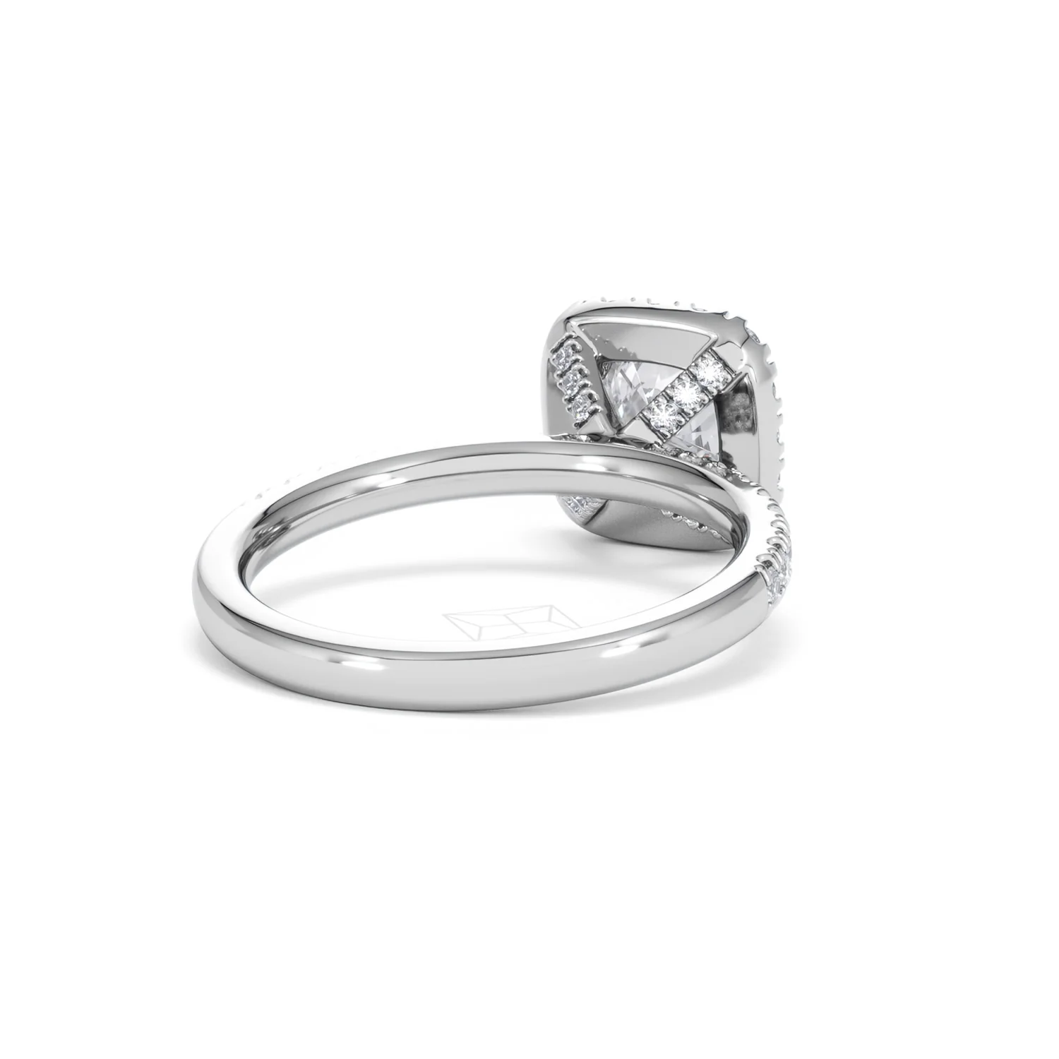 Beatrice GIA Diamond Halo Engagement Ring in Platinum 1.65ct G/VS2 - Image 42