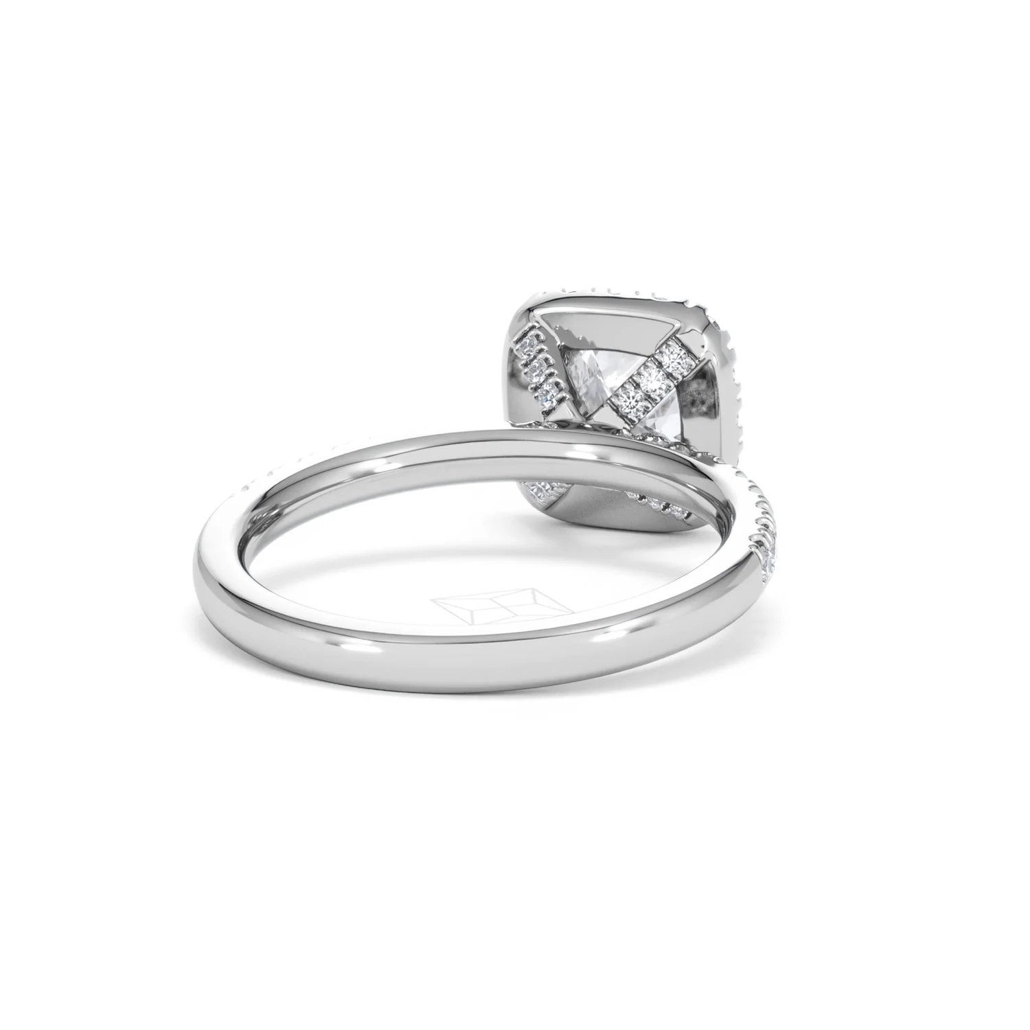 Beatrice GIA Diamond Halo Engagement Ring in Platinum 1.65ct G/VS2 - Image 43