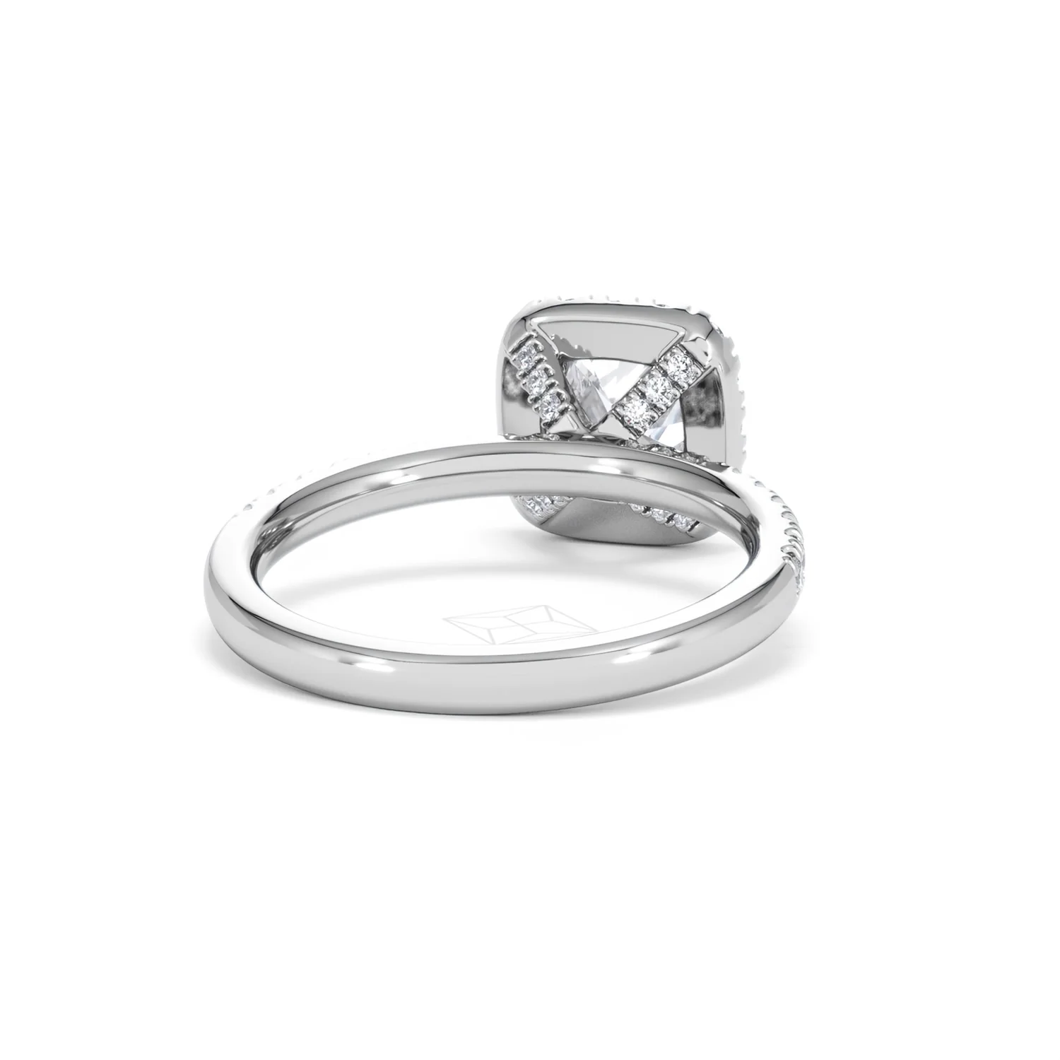 Beatrice GIA Diamond Halo Engagement Ring in Platinum 1.65ct G/VS2 - Image 44