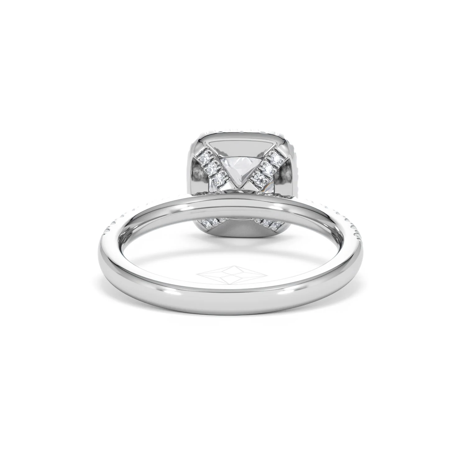 Beatrice GIA Diamond Halo Engagement Ring in Platinum 1.65ct G/VS2 - Image 47