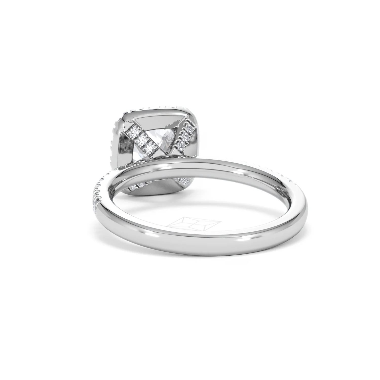 Beatrice GIA Diamond Halo Engagement Ring in Platinum 1.65ct G/VS2 - Image 52