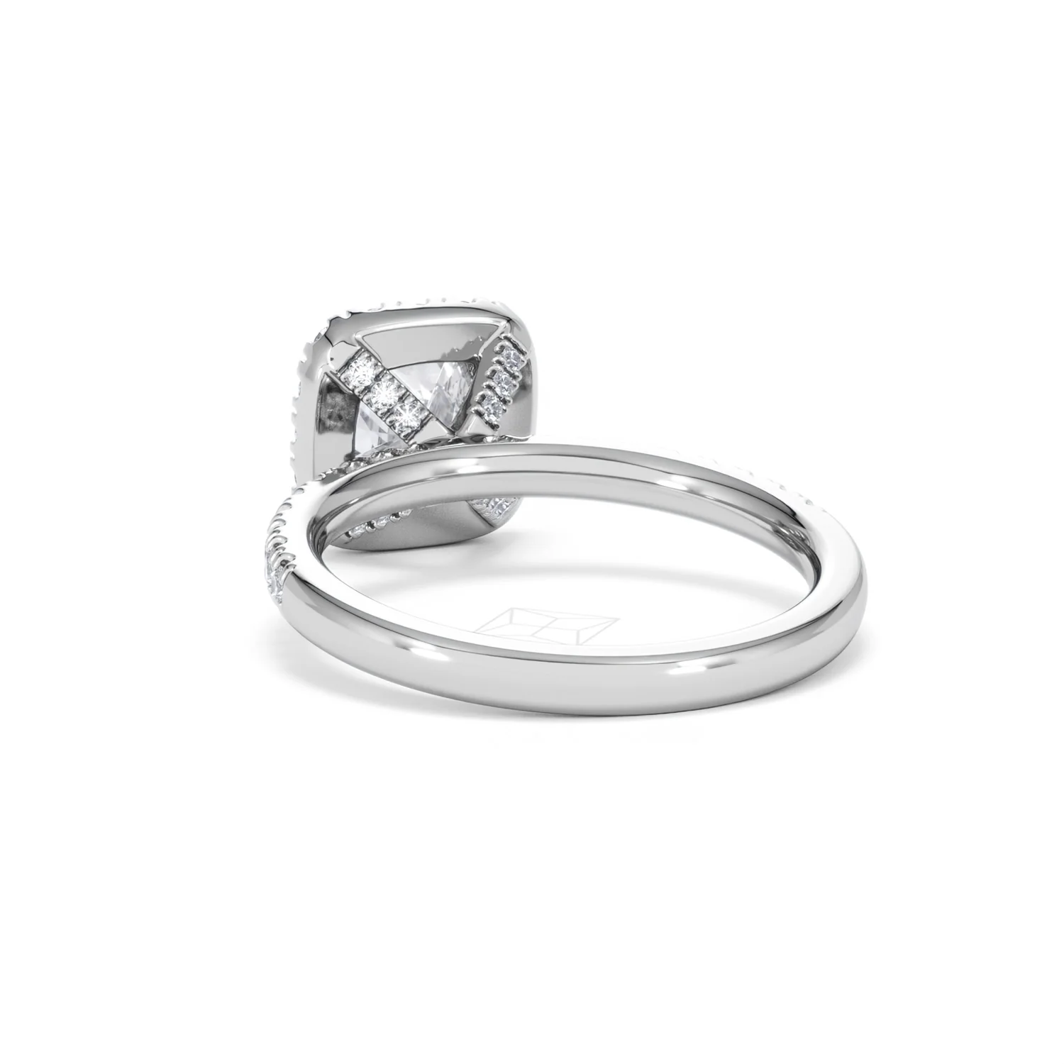 Beatrice GIA Diamond Halo Engagement Ring in Platinum 1.65ct G/VS2 - Image 53