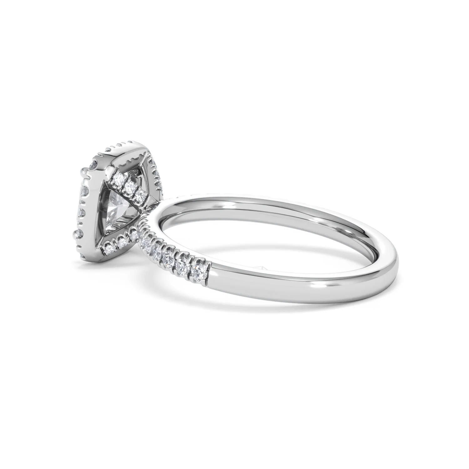 Beatrice GIA Diamond Halo Engagement Ring in Platinum 1.65ct G/VS2 - Image 62