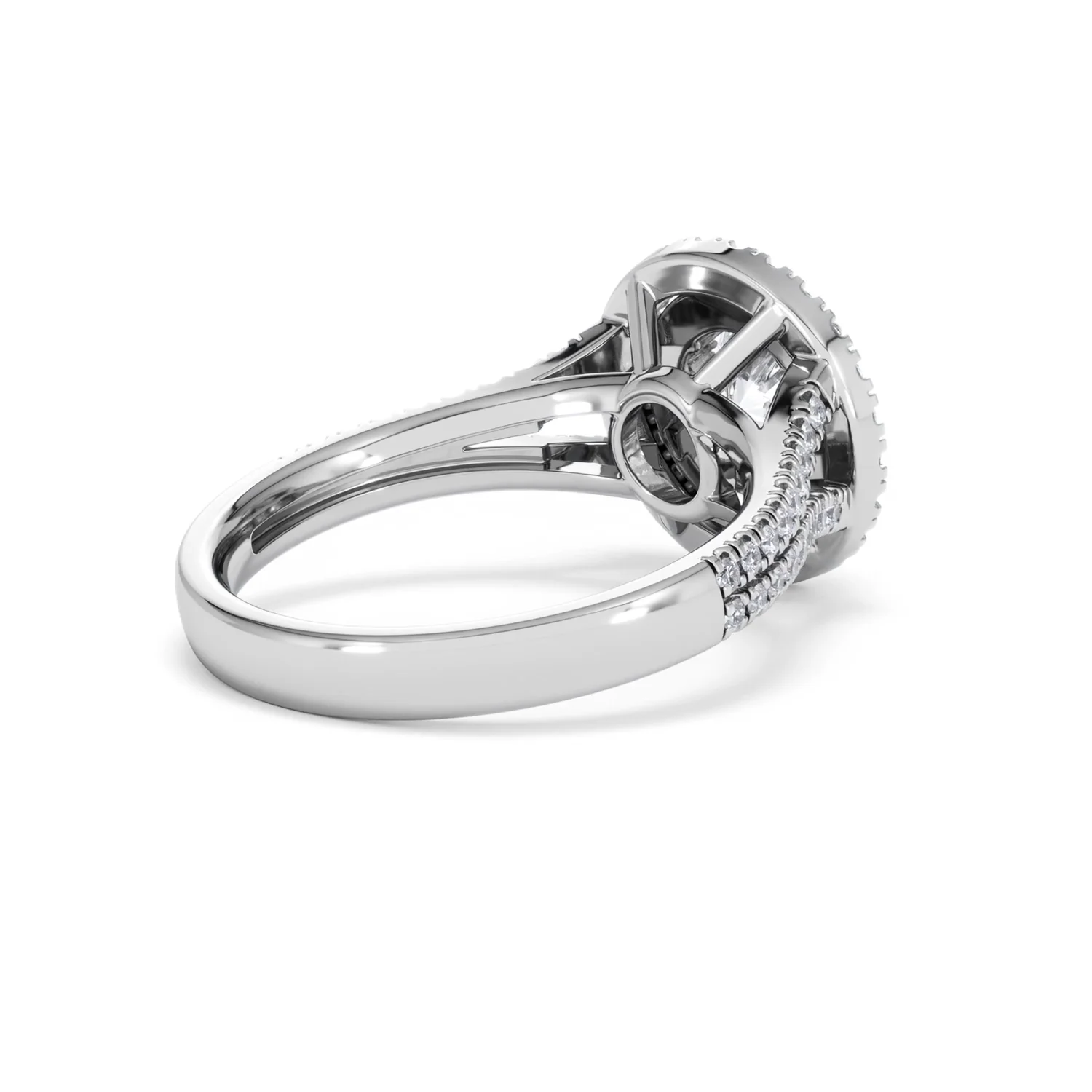 Camilla GIA Diamond Halo Engagement Ring 18K White Gold 2.15ct G/VS1 - Image 36