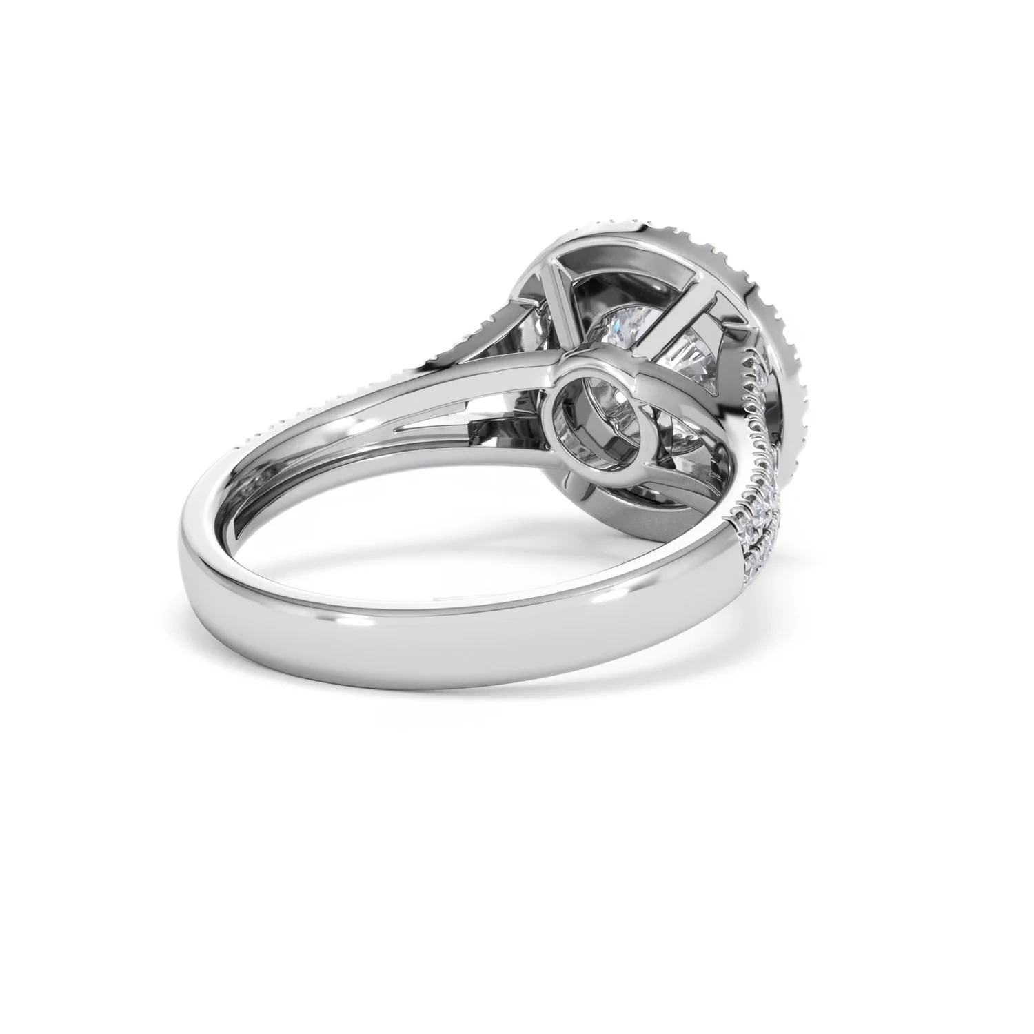 Camilla GIA Diamond Halo Engagement Ring 18K White Gold 2.15ct G/VS1 - Image 39