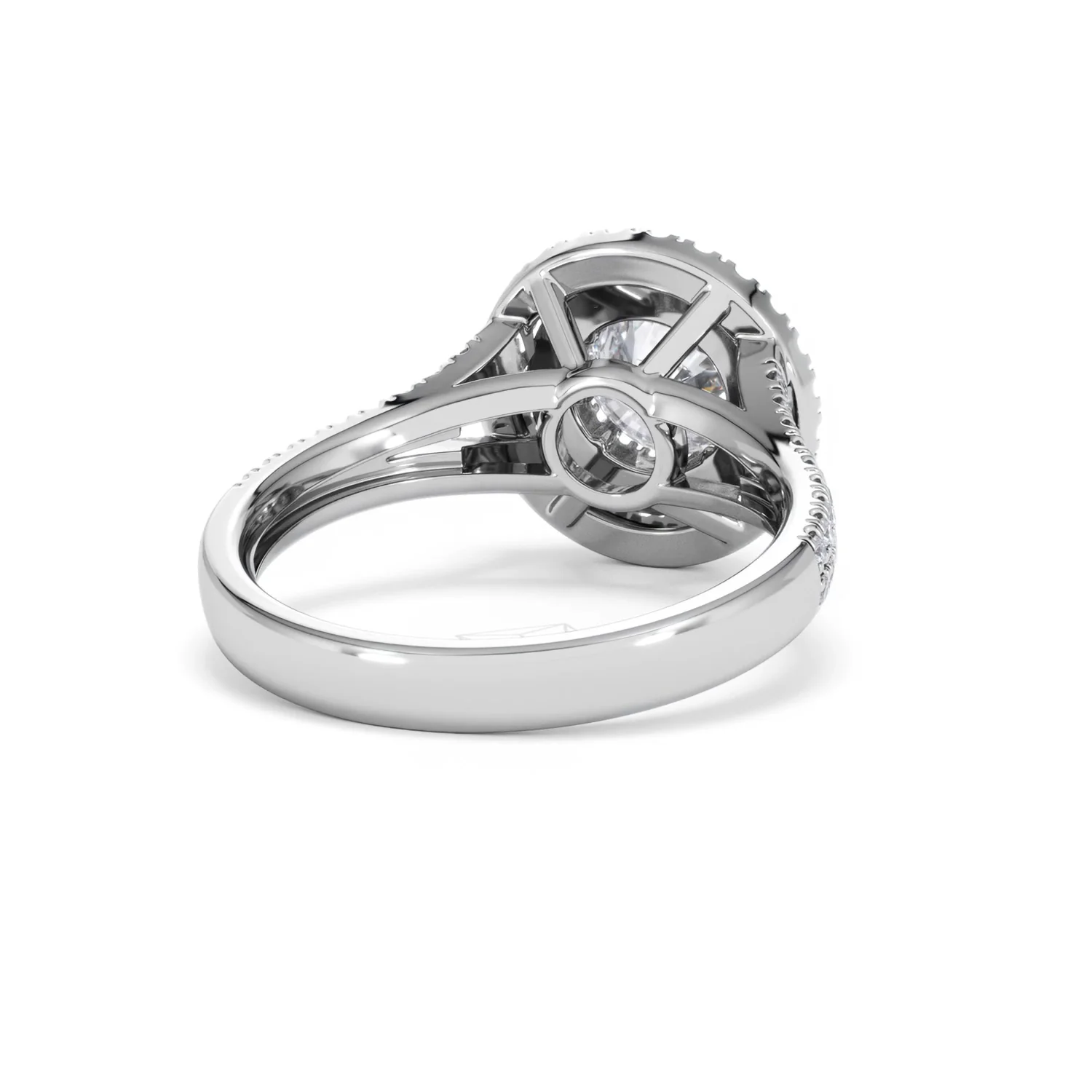 Camilla GIA Diamond Halo Engagement Ring 18K White Gold 2.15ct G/VS1 - Image 41