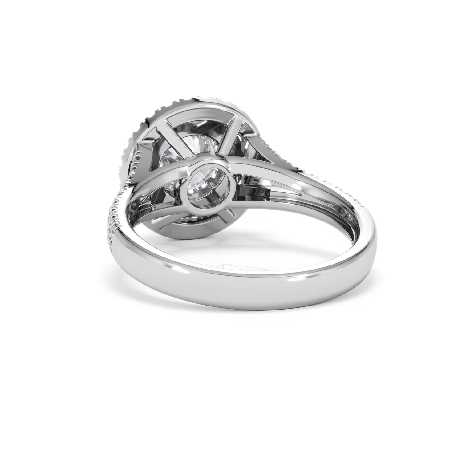 Camilla GIA Diamond Halo Engagement Ring 18K White Gold 2.15ct G/VS1 - Image 50