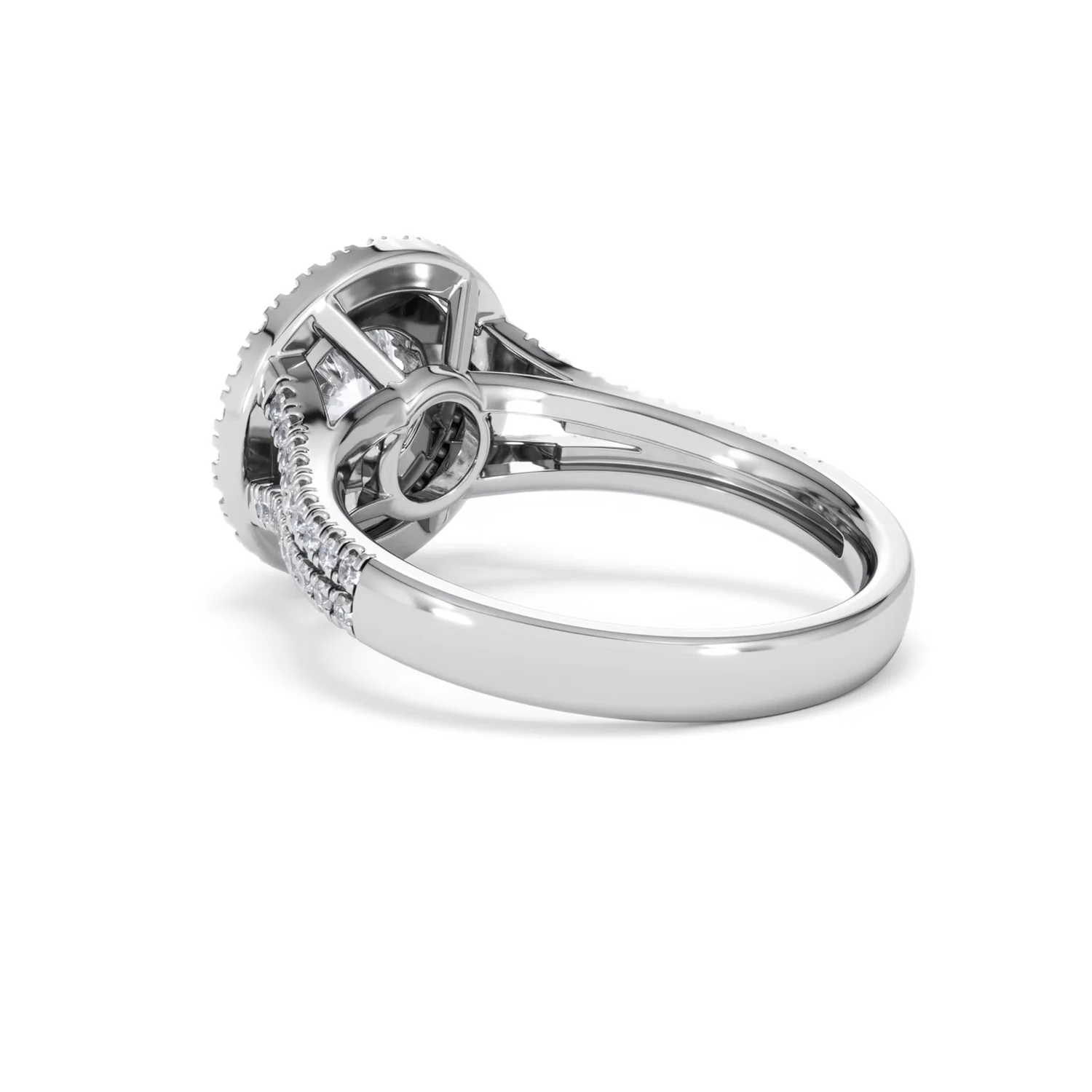 Camilla GIA Diamond Halo Engagement Ring 18K White Gold 2.15ct G/VS1 - Image 55
