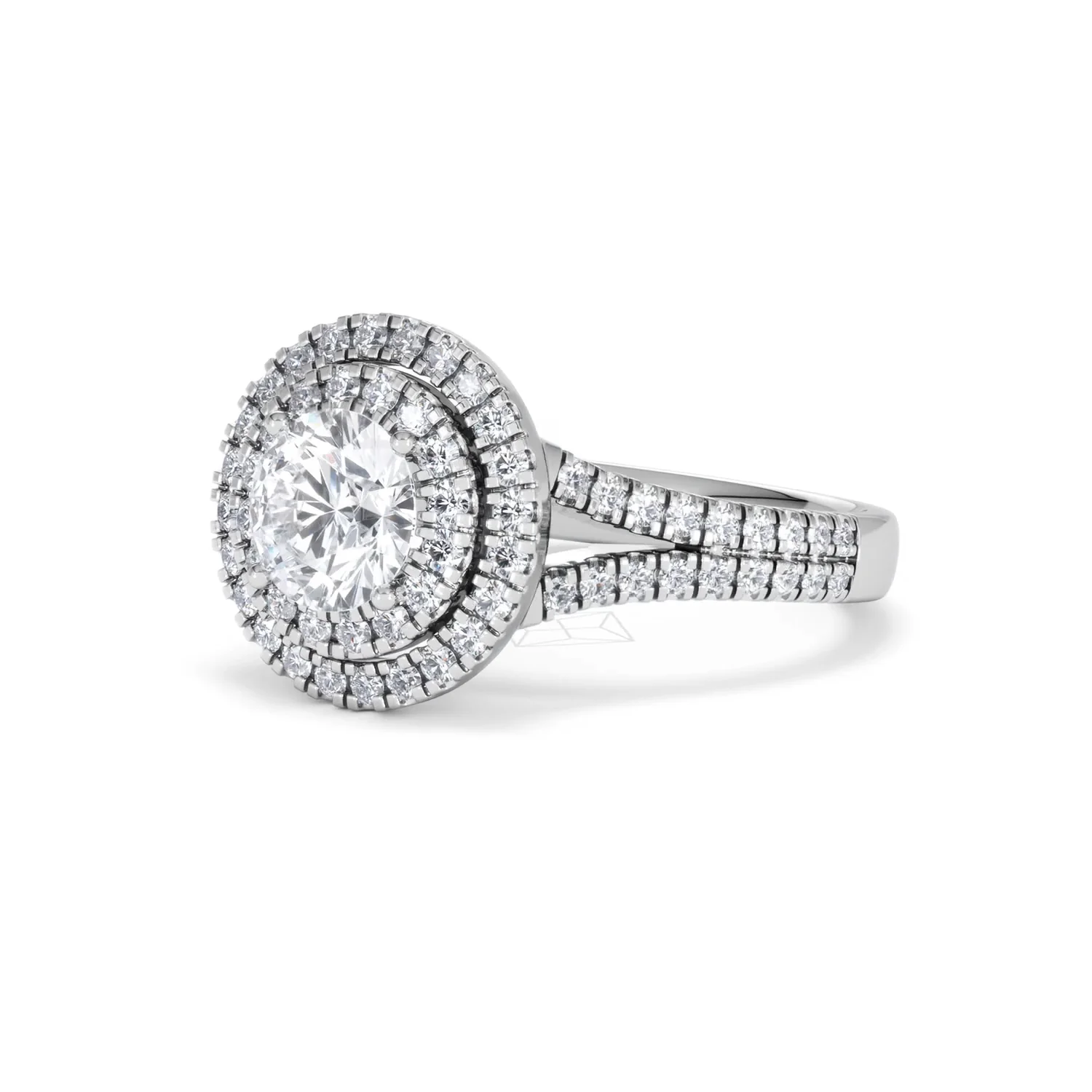 Camilla GIA Diamond Halo Engagement Ring 18K White Gold 2.15ct G/VS1 - Image 78