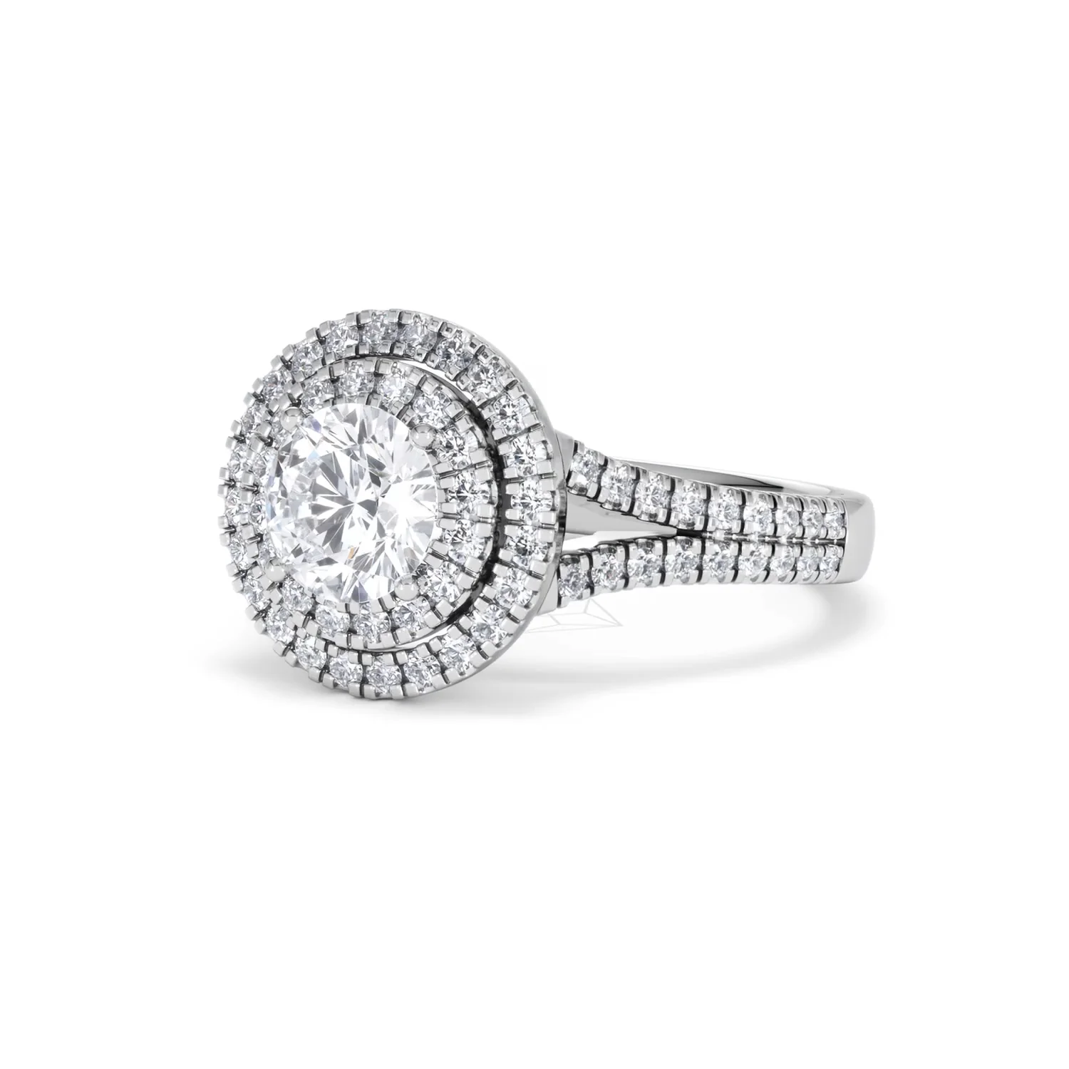 Camilla GIA Diamond Halo Engagement Ring 18K White Gold 2.15ct G/VS1 - Image 79