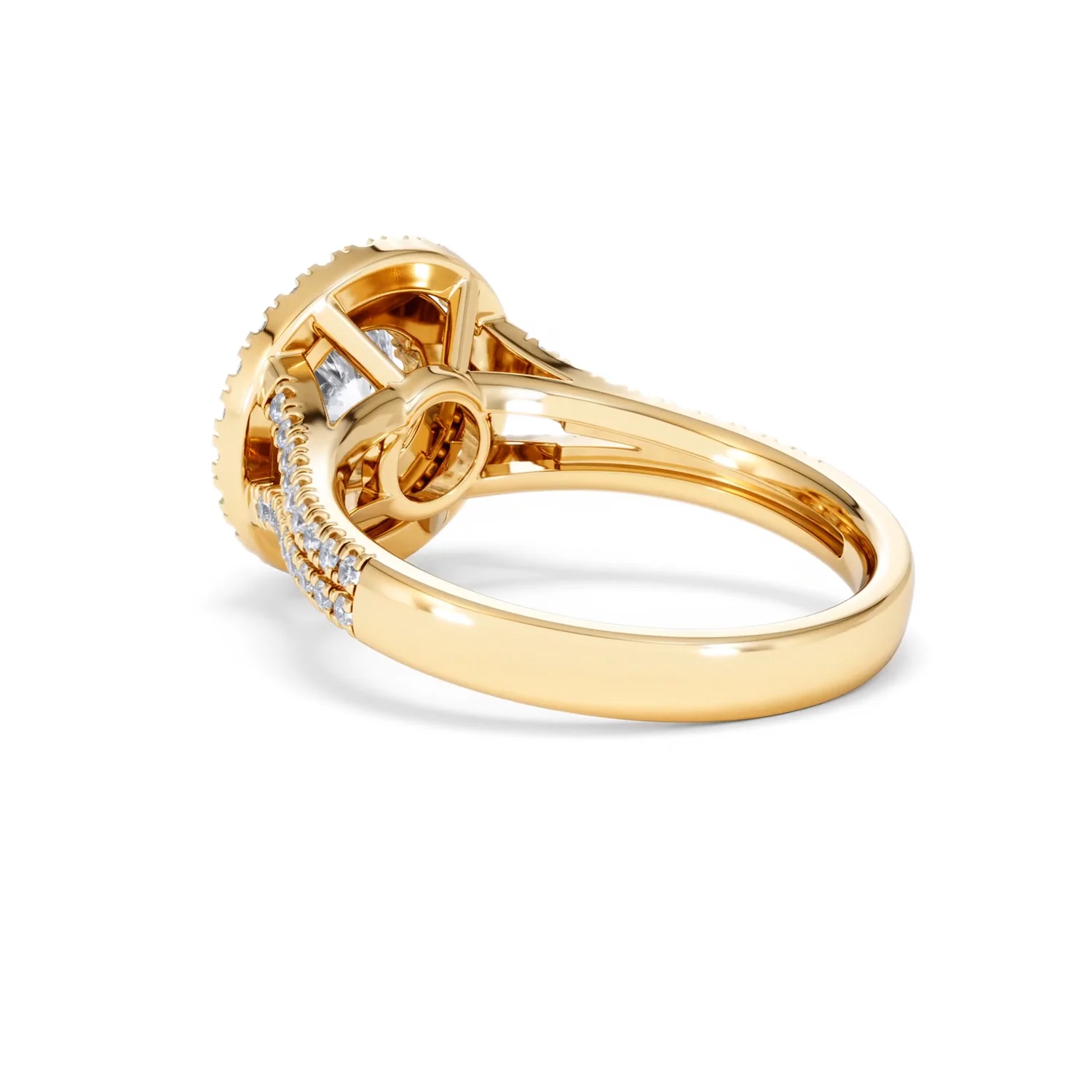Camilla GIA Diamond Halo Engagement Ring in 18K Gold 2.15ct G/VS1 - Image 55
