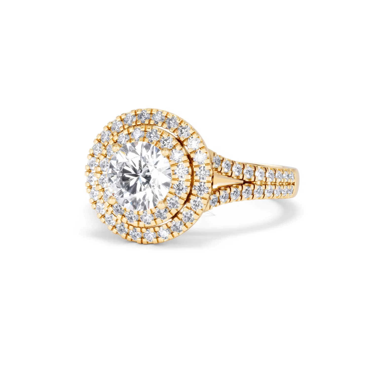 Camilla GIA Diamond Halo Engagement Ring in 18K Gold 2.15ct G/VS1 - Image 81