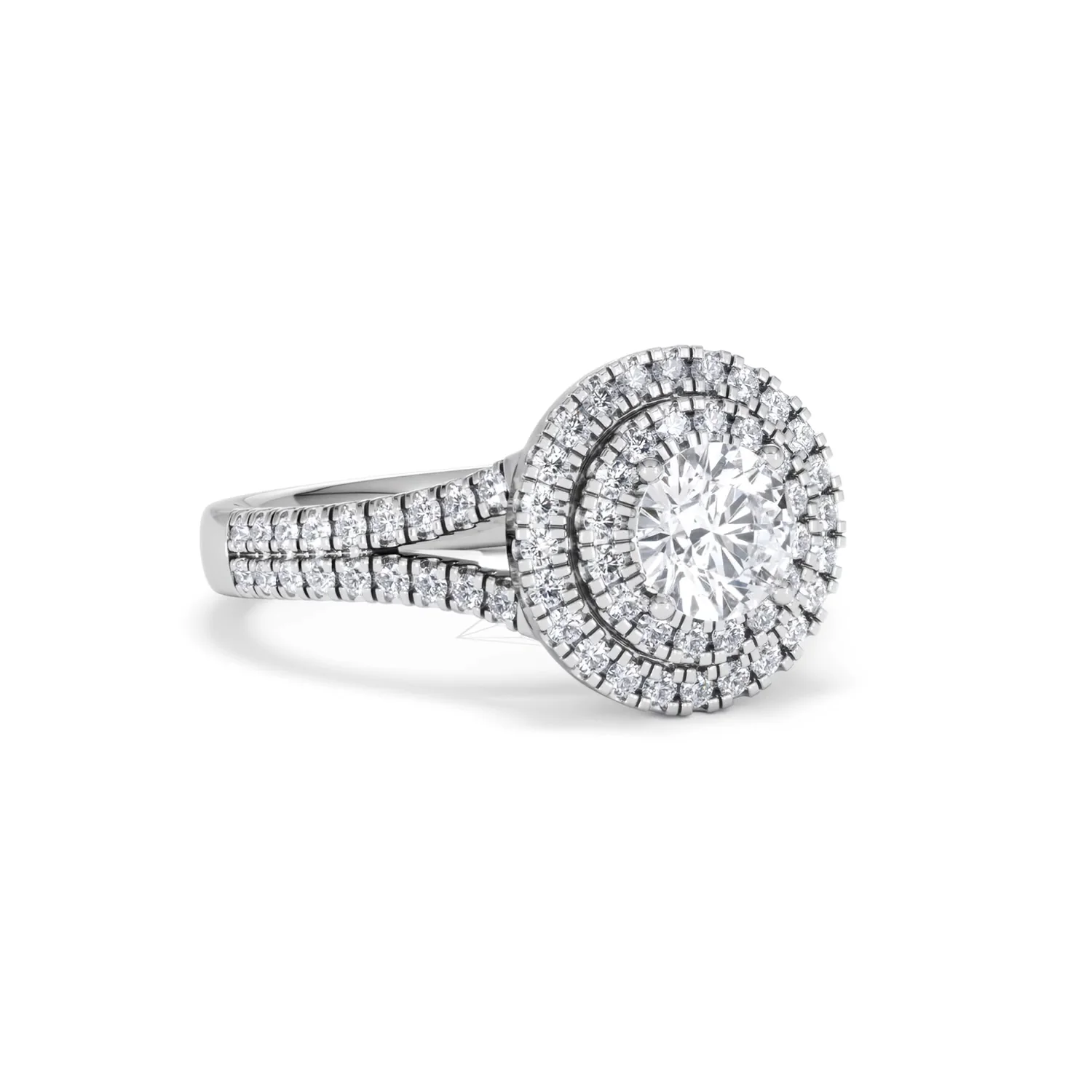 Camilla GIA Diamond Halo Engagement Ring in Platinum 1.65ct G/VS2 - Image 14