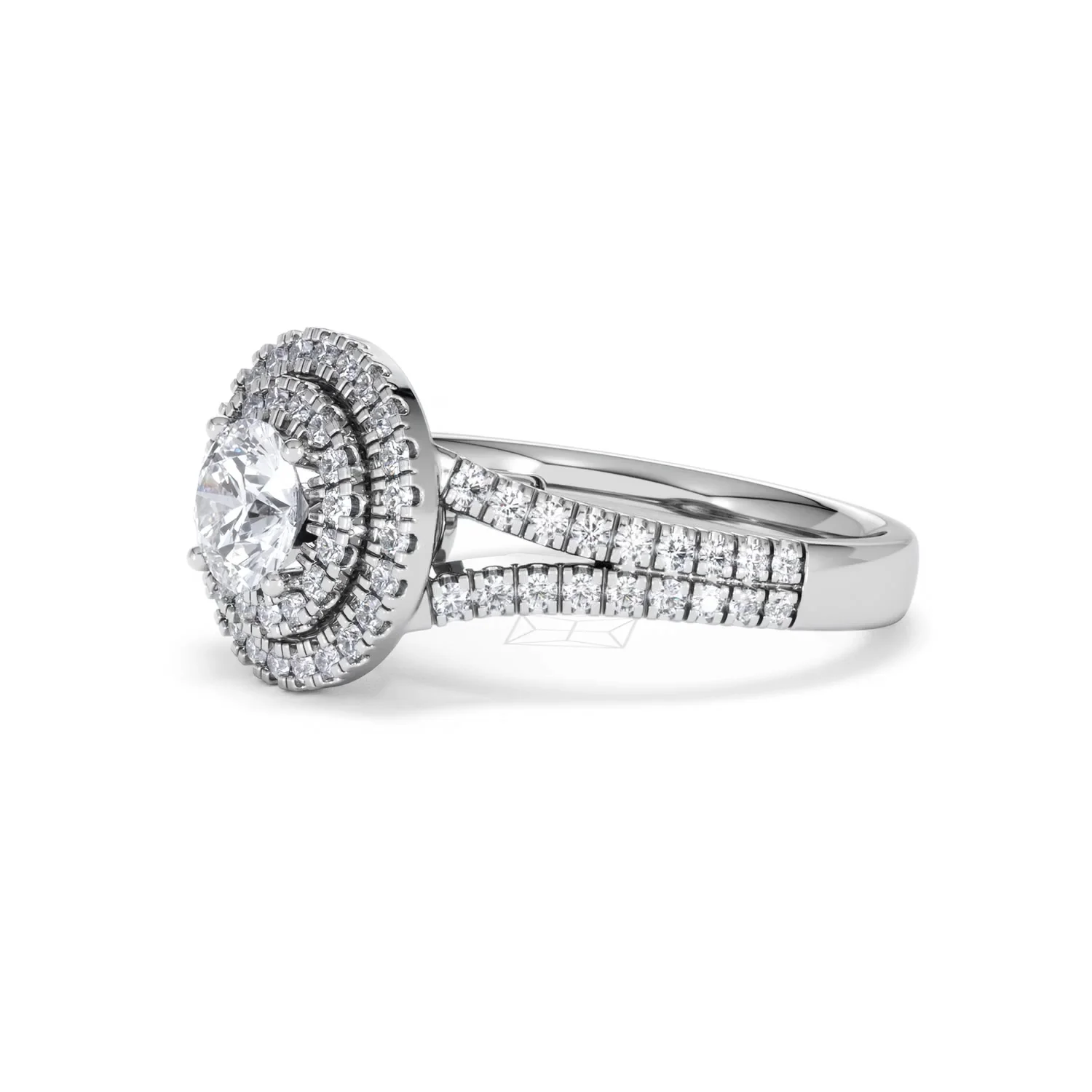 Camilla GIA Diamond Halo Engagement Ring in Platinum 1.65ct G/VS2 - Image 76