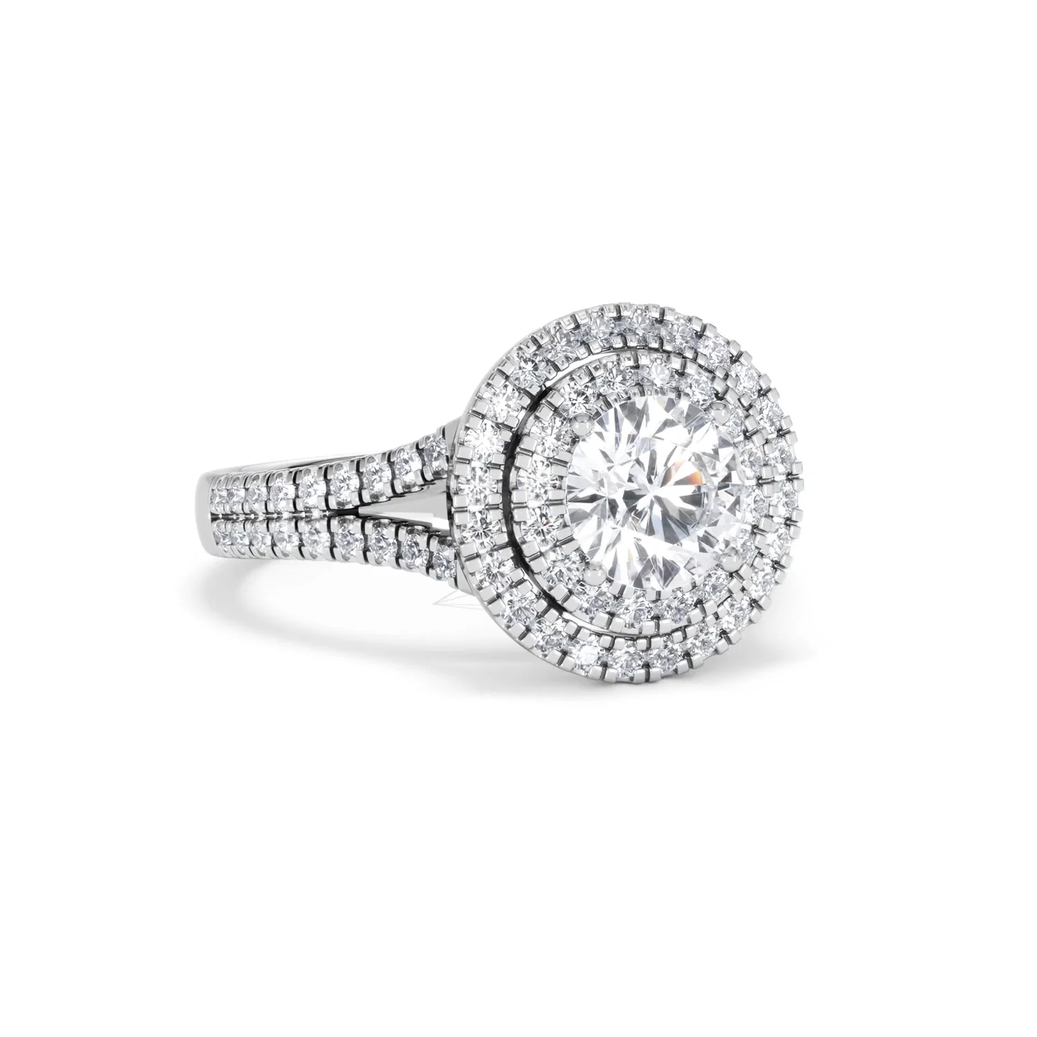 Camilla GIA Diamond Halo Engagement Ring in Platinum 2.15ct G/VS2 - Image 13