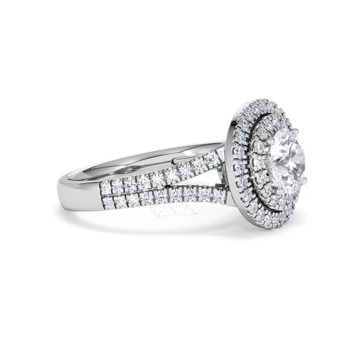 Camilla GIA Diamond Halo Engagement Ring in Platinum 2.15ct G/VS2 - Image 21