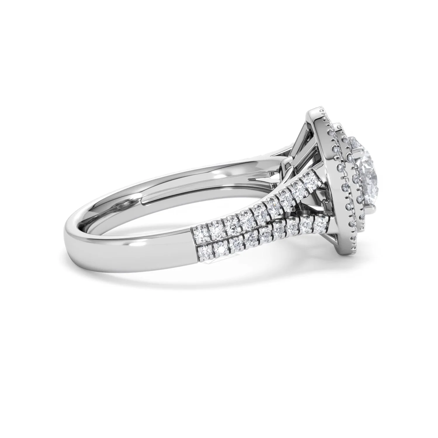 Camilla GIA Diamond Halo Engagement Ring in Platinum 2.15ct G/VS2 - Image 29