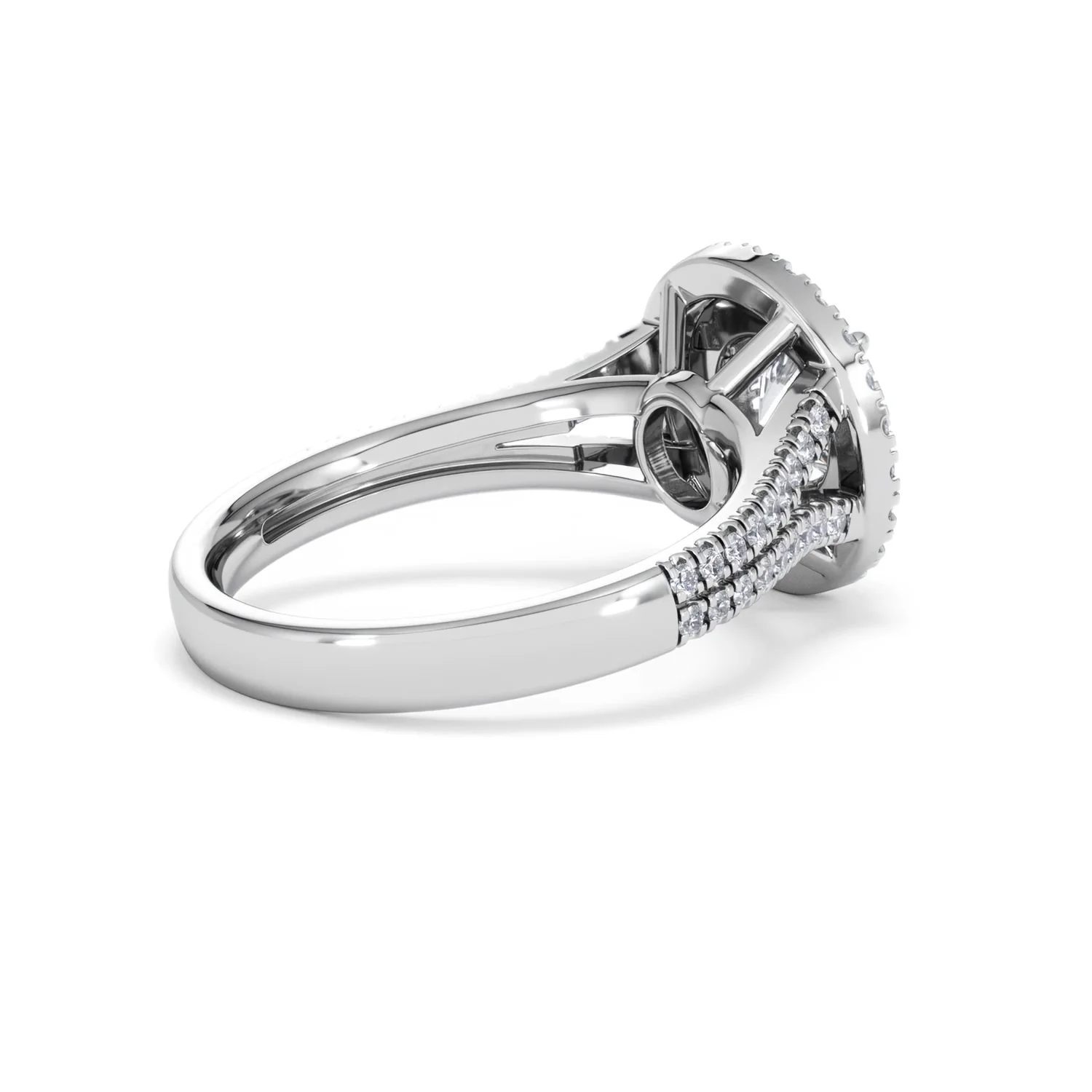 Camilla GIA Diamond Halo Engagement Ring in Platinum 2.15ct G/VS2 - Image 36