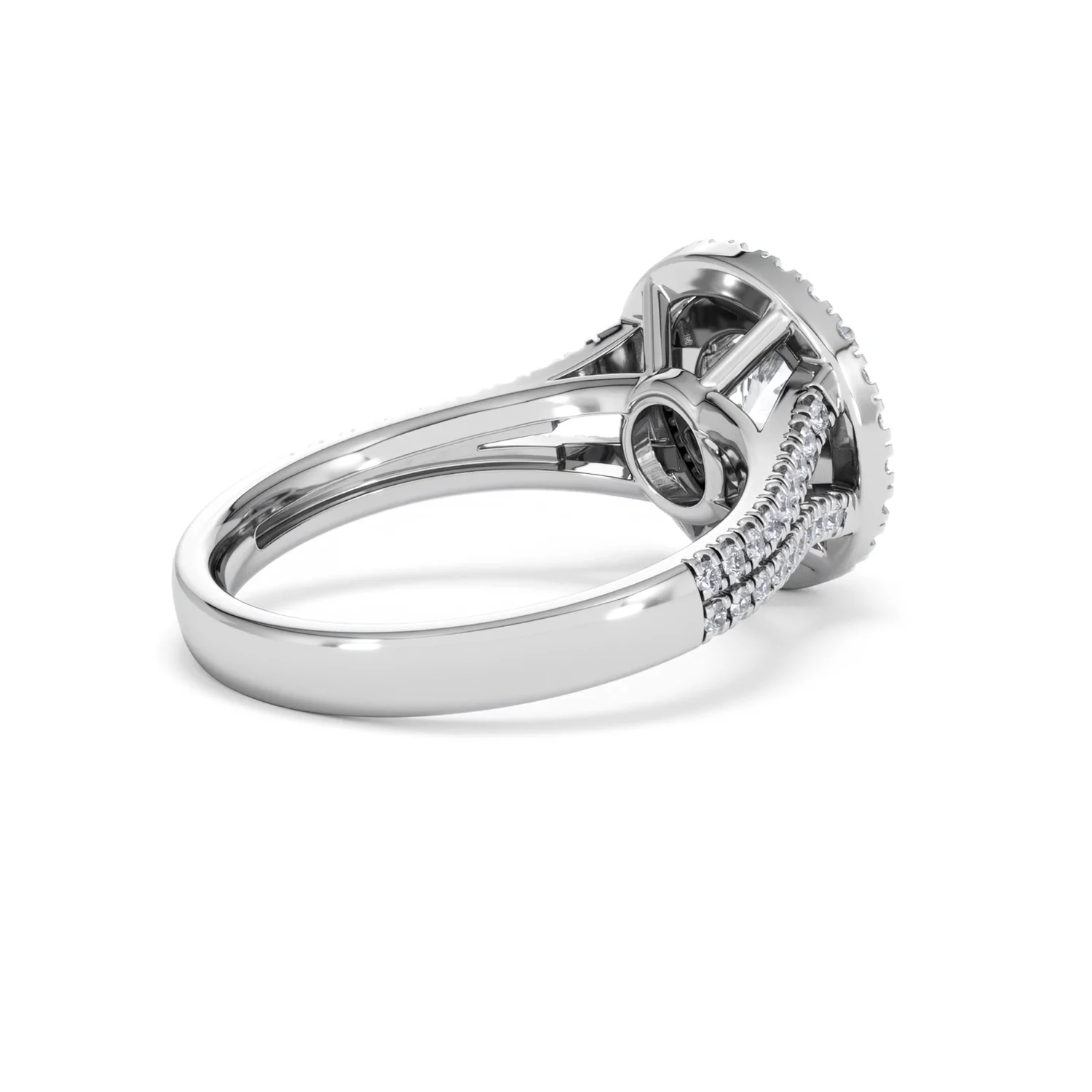 Camilla GIA Diamond Halo Engagement Ring in Platinum 2.15ct G/VS2 - Image 37