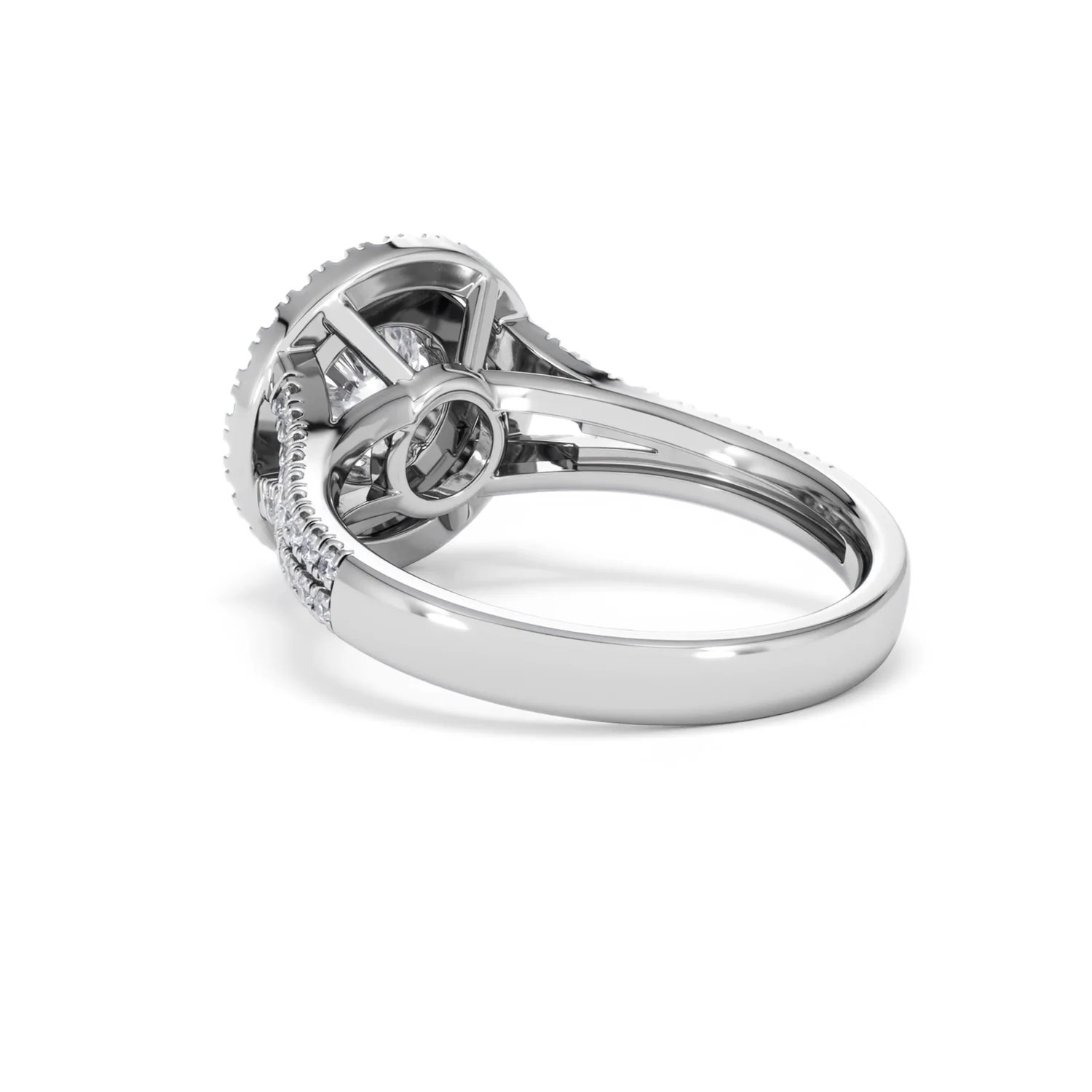 Camilla GIA Diamond Halo Engagement Ring in Platinum 2.15ct G/VS2 - Image 56